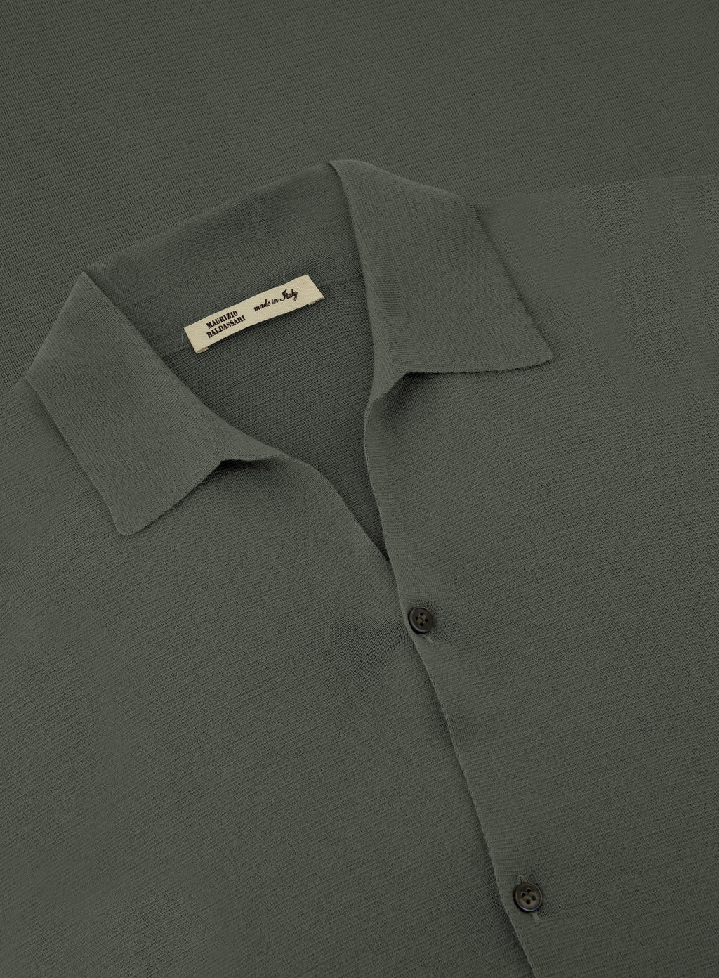 Shirt van virgin wol | FULL_WIDTH |Groen