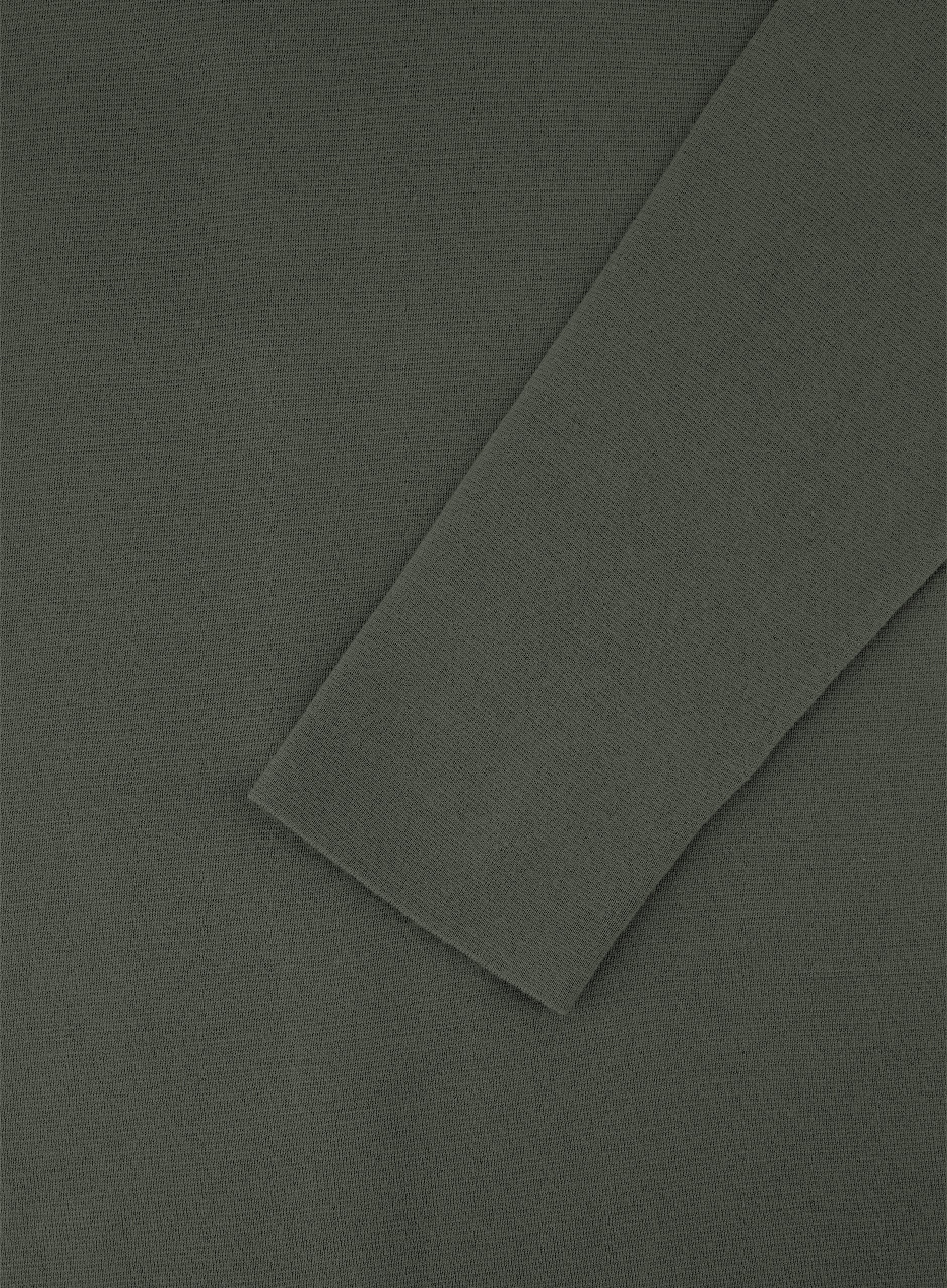 Shirt van virgin wol | FULL_WIDTH | Groen