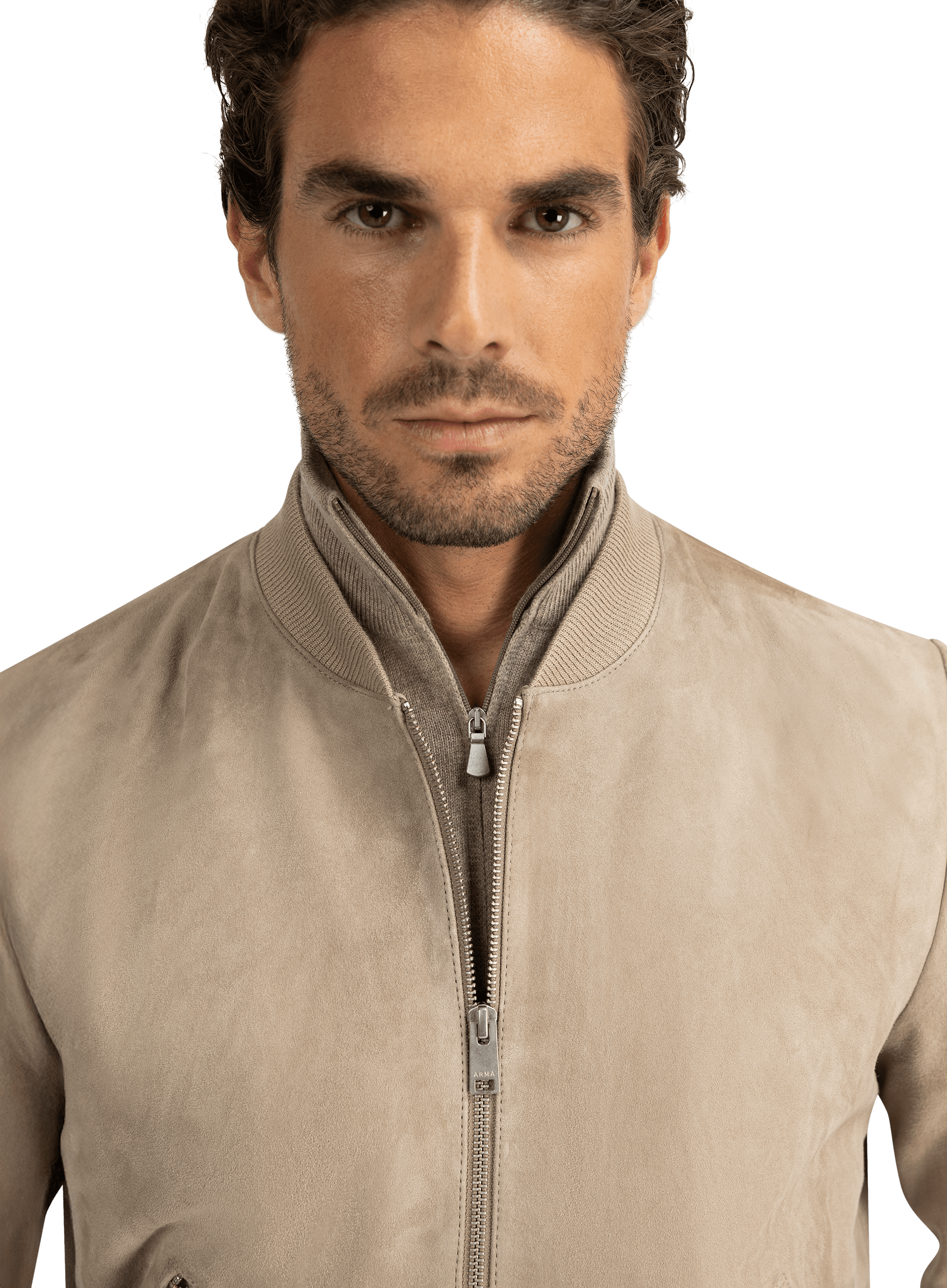 DIDIER Bomberjack van suède | FULL_WIDTH | Beige