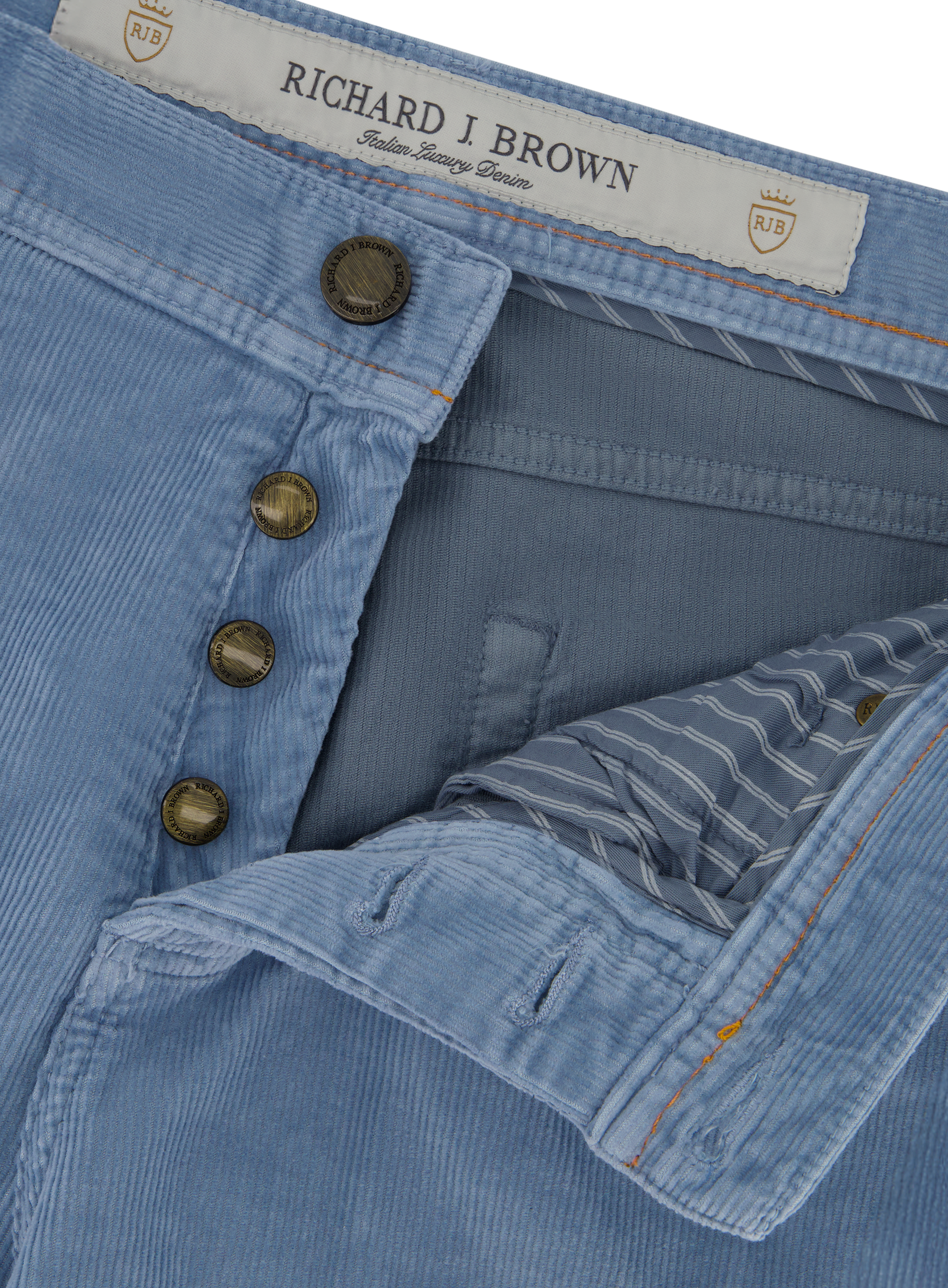 Tokyo 5-pocket Corduroyjeans | FULL_WIDTH | L.Blauw