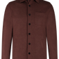 Overshirt van wol en cashmere | Roest