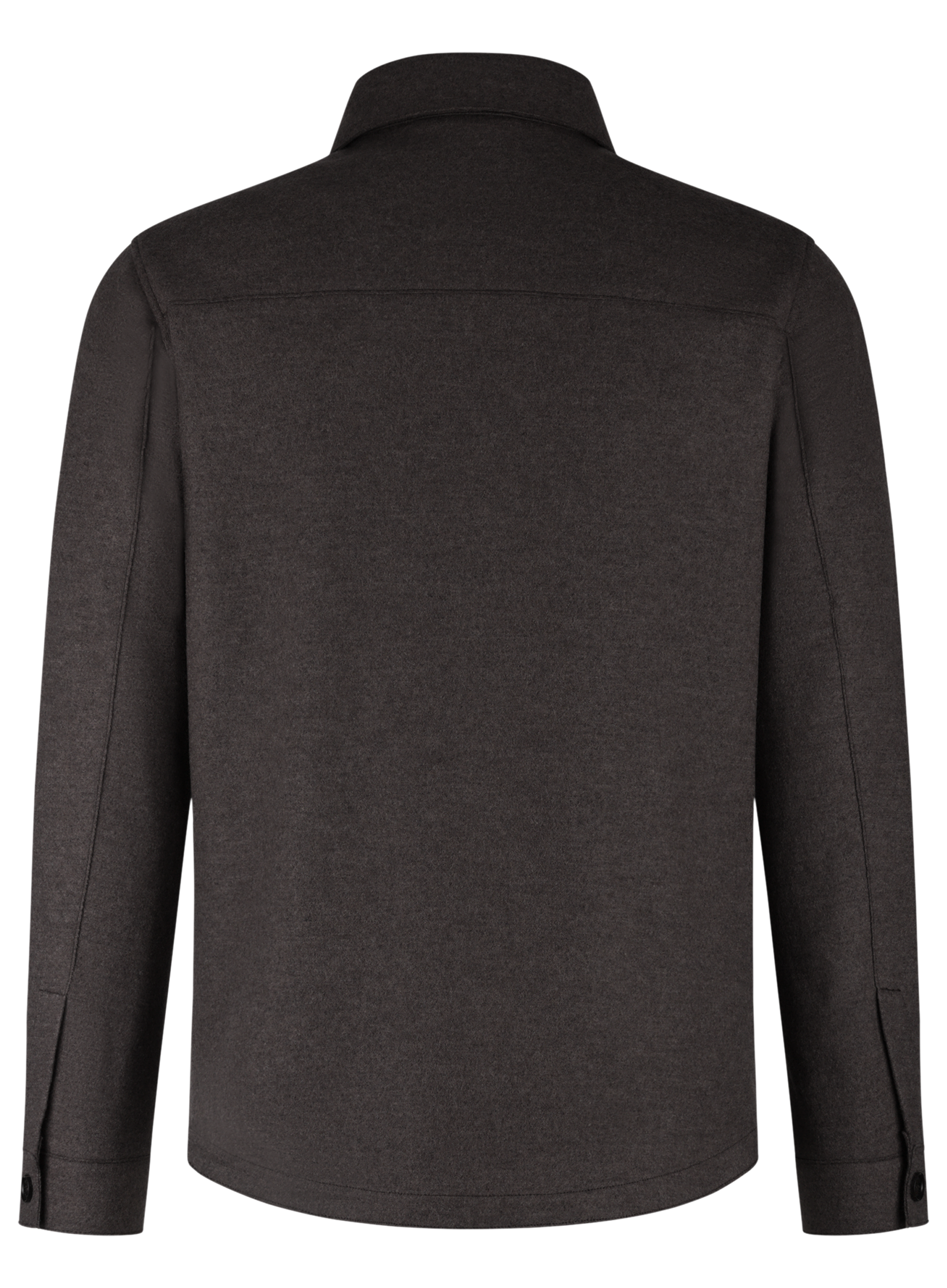 Overshirt van wol en cashmere | TAUPE