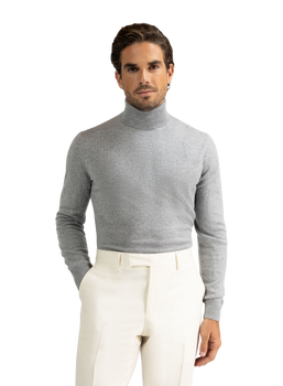 Coltrui van cashmere | Grijs