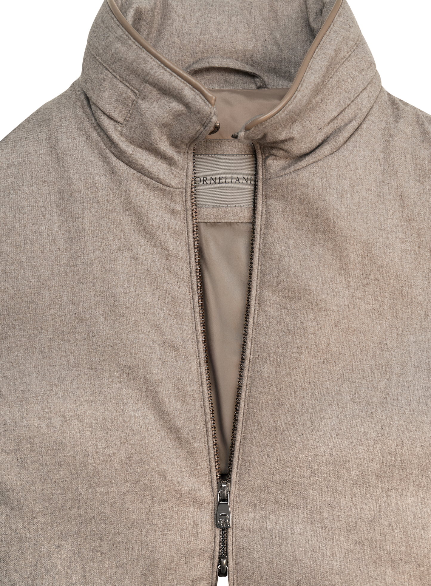 Jas van cashmere | FULL_WIDTH | Beige