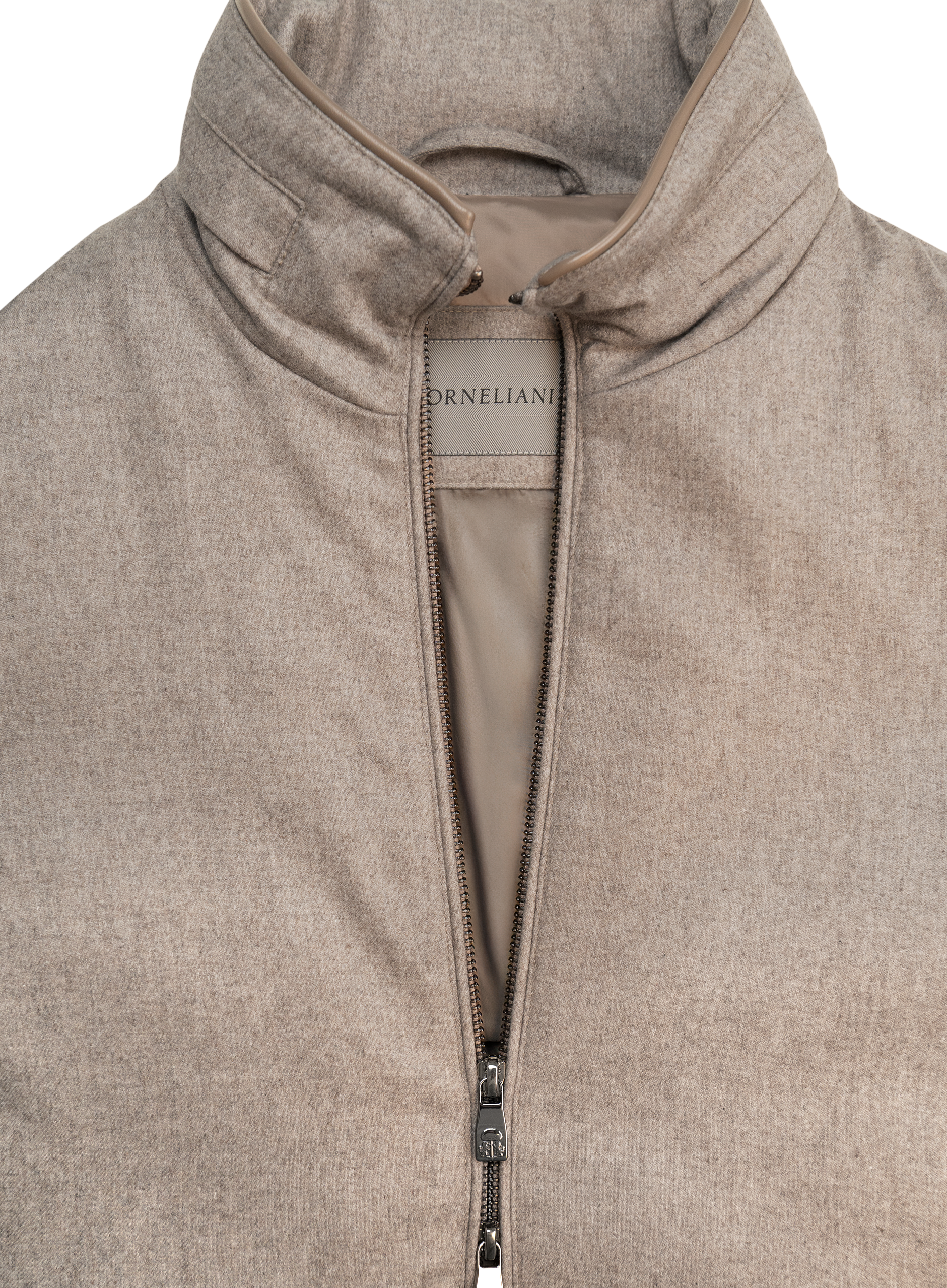Jas van cashmere | FULL_WIDTH | Beige