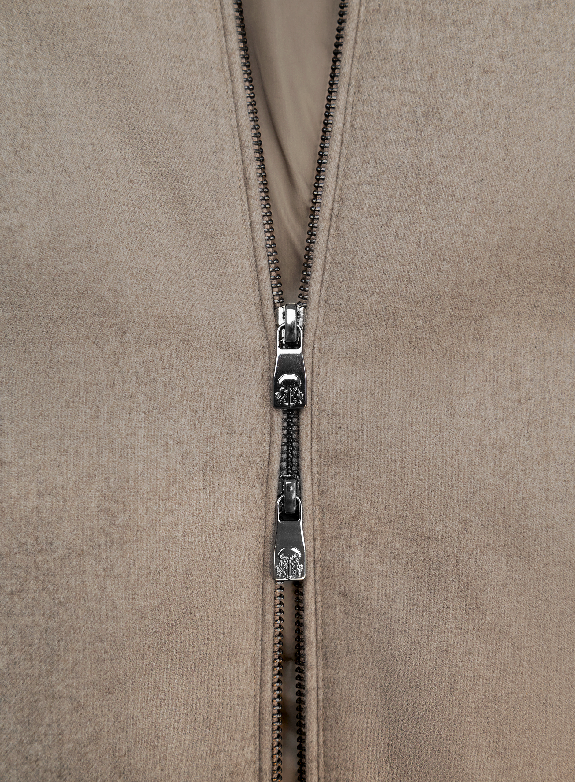 Jas van cashmere | FULL_WIDTH | Beige