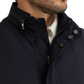 Waterafstotende jas | FULL_WIDTH | BLUE NAVY