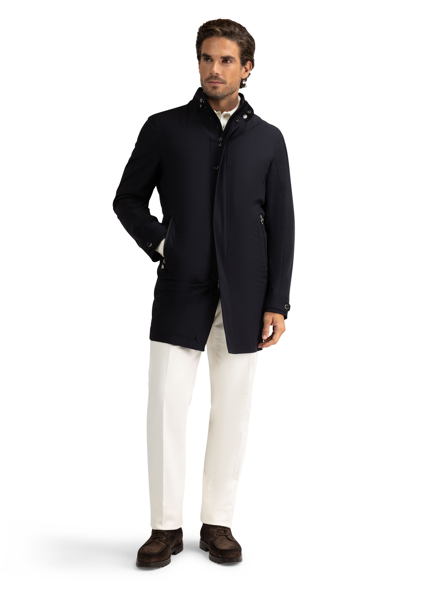 Waterafstotende jas | BLUE NAVY