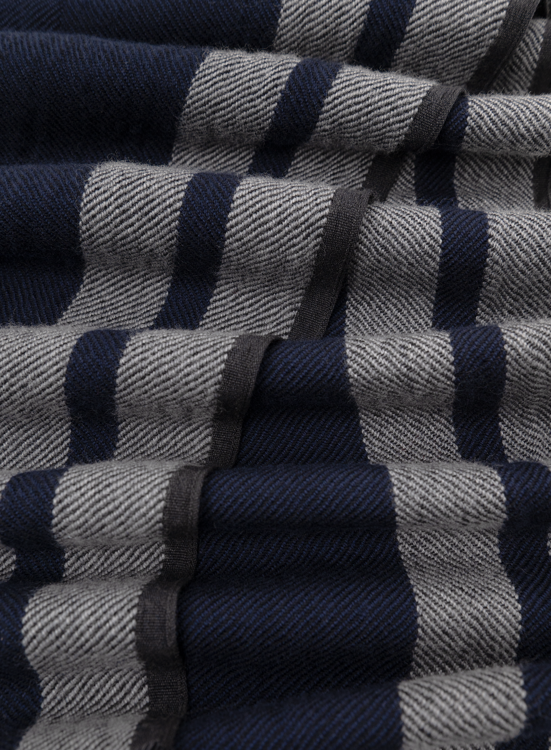 Shawl van wol | FULL_WIDTH | BLUE NAVY