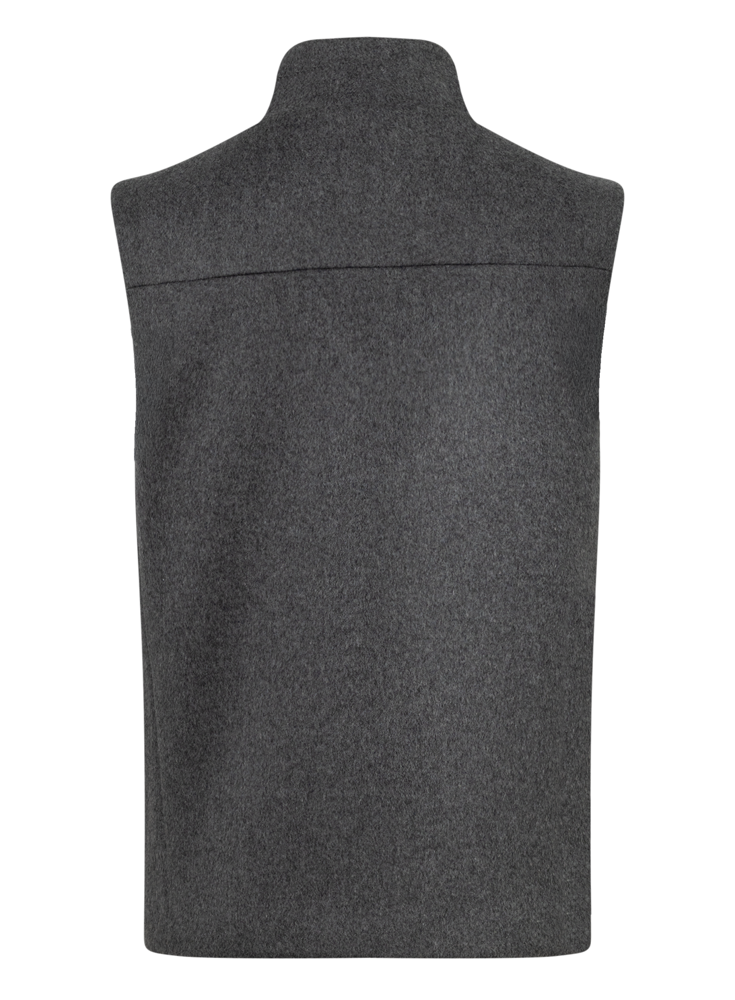 Axel bodywarmer van wol | D.Grijs