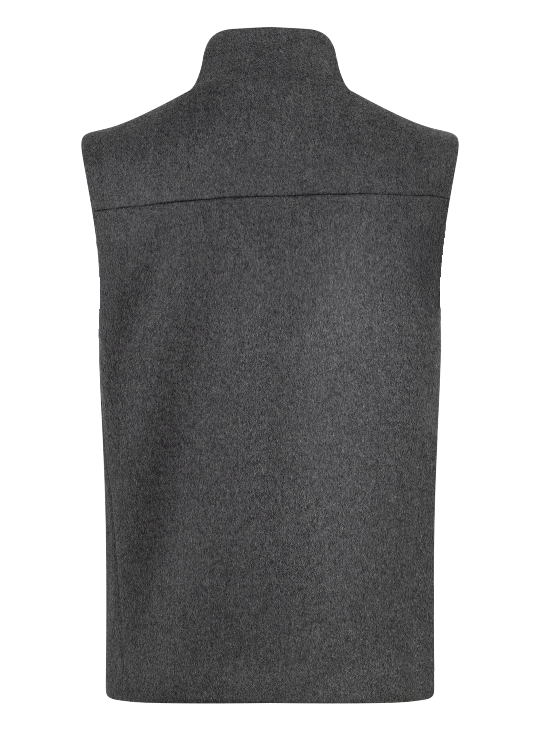 Axel bodywarmer van wol | D.Grijs