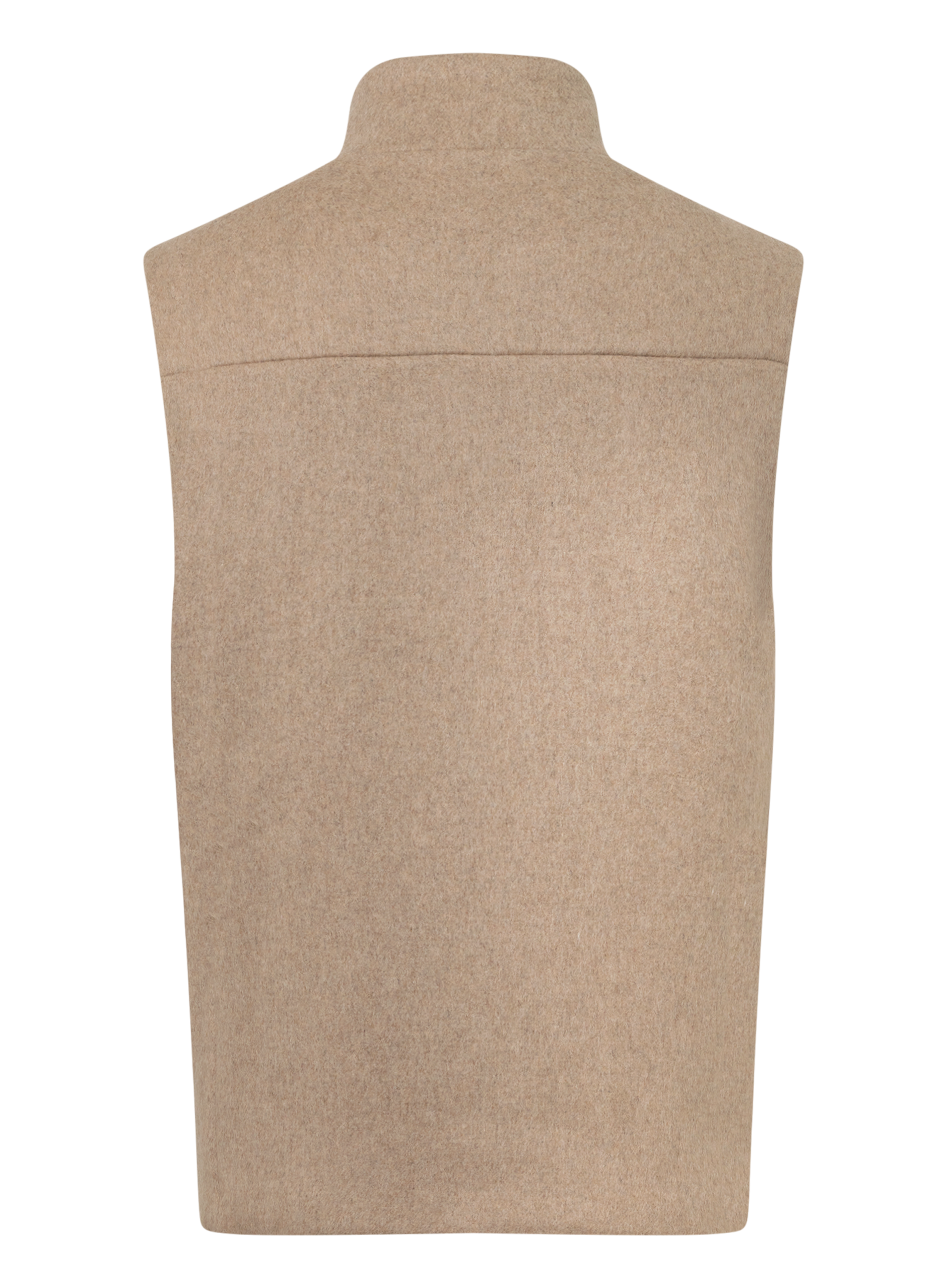 Axel bodywarmer van wol | Beige