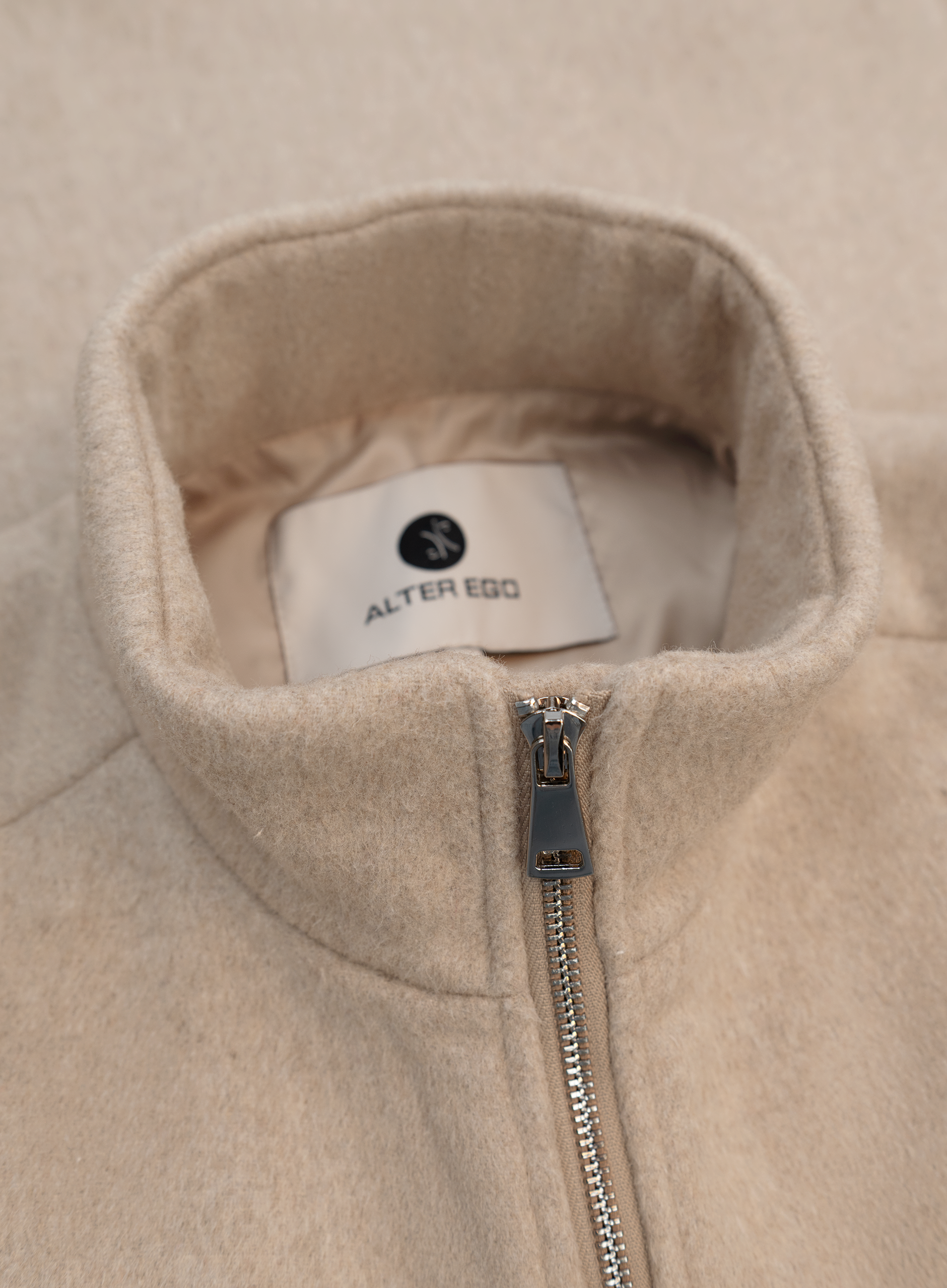 Axel bodywarmer van wol | FULL_WIDTH | Beige