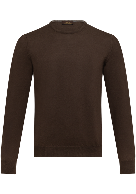 Longsleeve crewneck van wol | FULL_WIDTH | D.Bruin