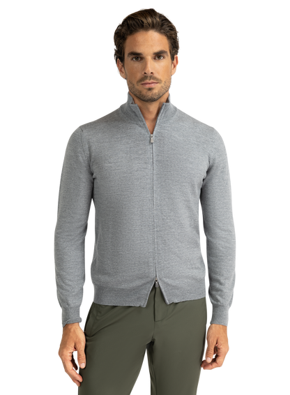 Ritsvest van virgin wol | FULL_WIDTH | L.Grijs