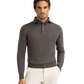 Lange mouwen polo van virgin wol | FULL_WIDTH | TAUPE BRUIN