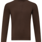 Half-zip trui van wol | D.Bruin