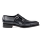 Carter dubbele gespschoenen van leer | D.blauw