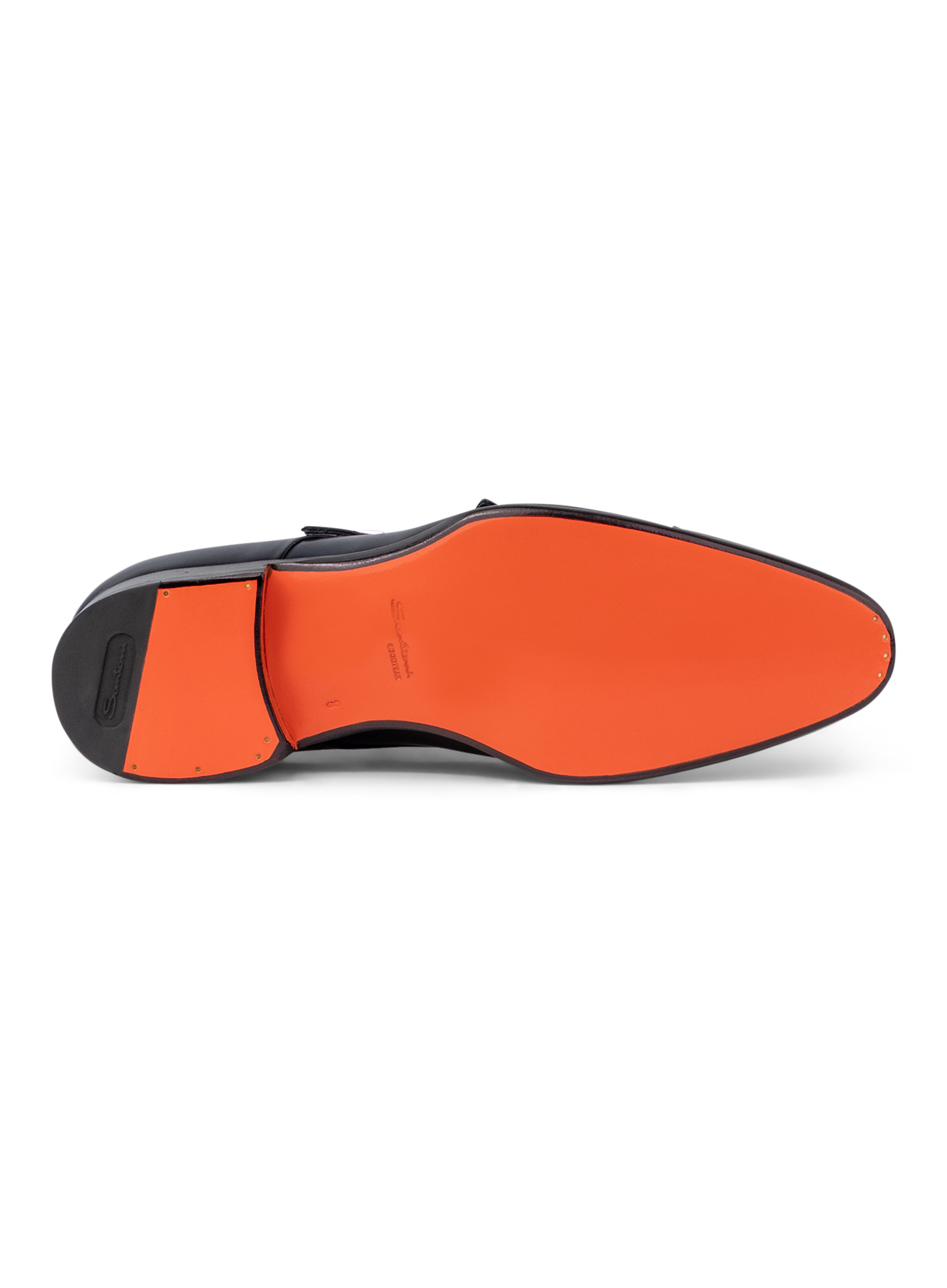 Carter dubbele gespschoenen van leer | D.blauw