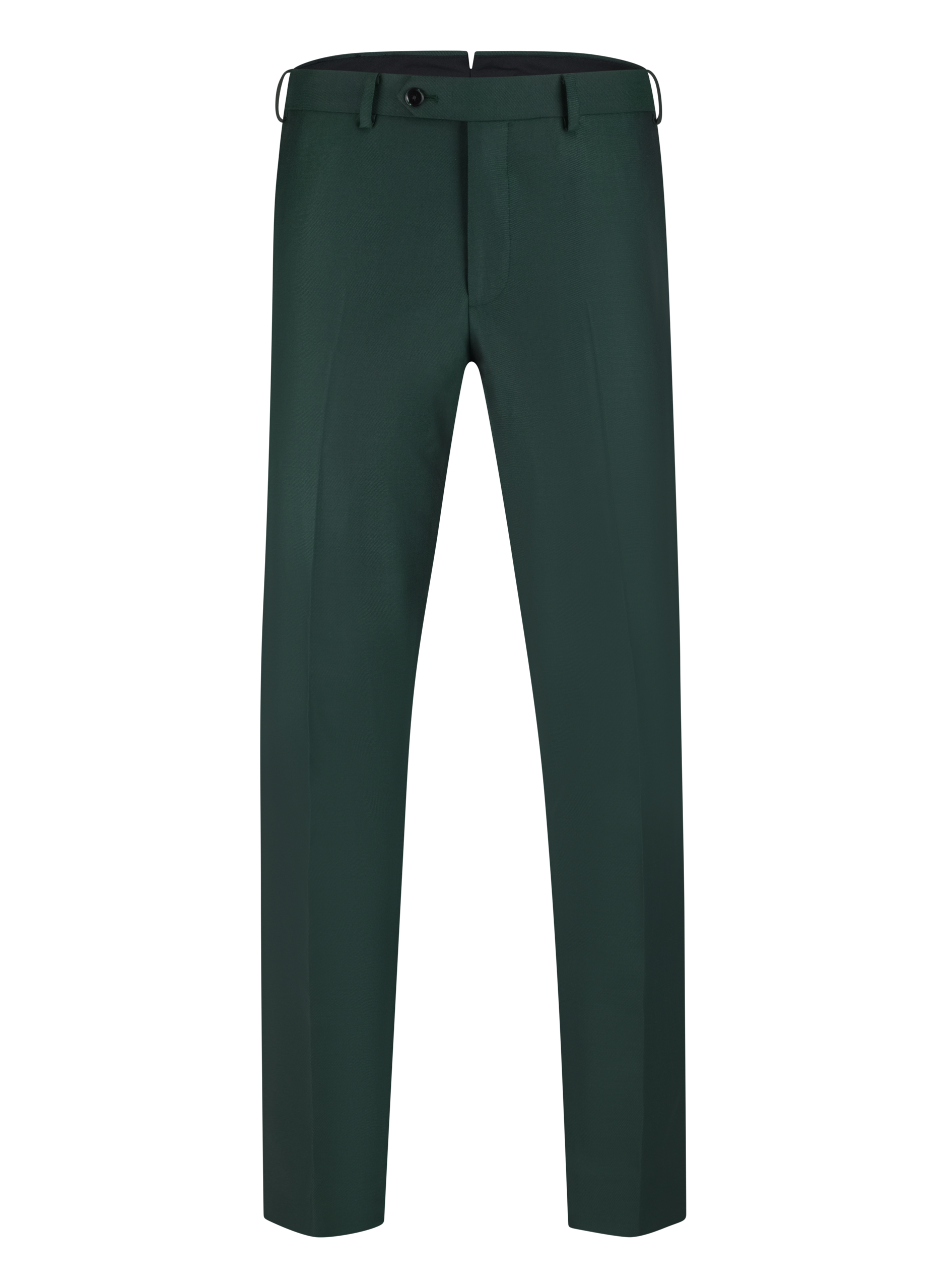 Driedelig pak van wol | Groen