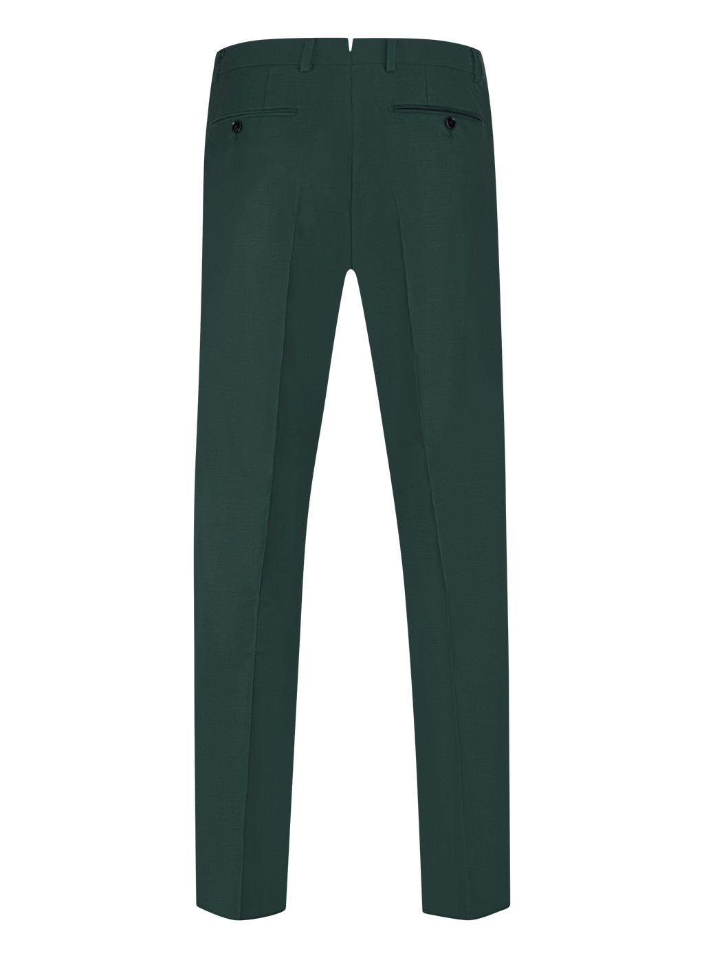 Driedelig pak van wol | Groen