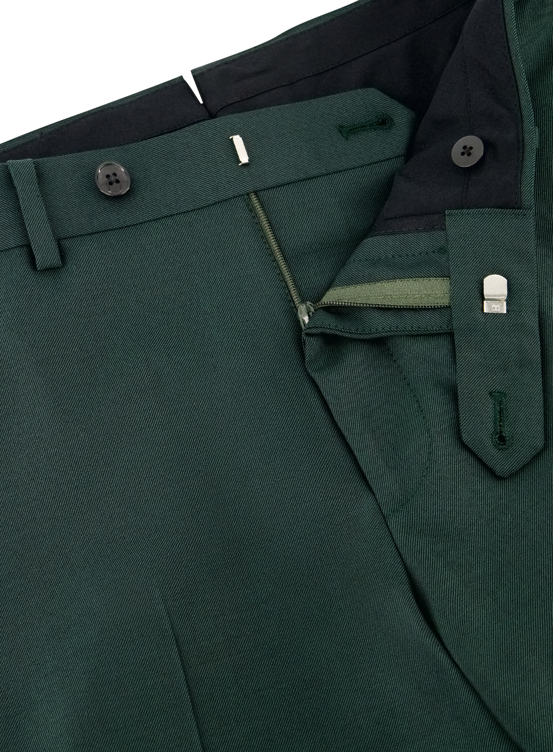 Driedelig pak van wol | FULL_WIDTH | Groen