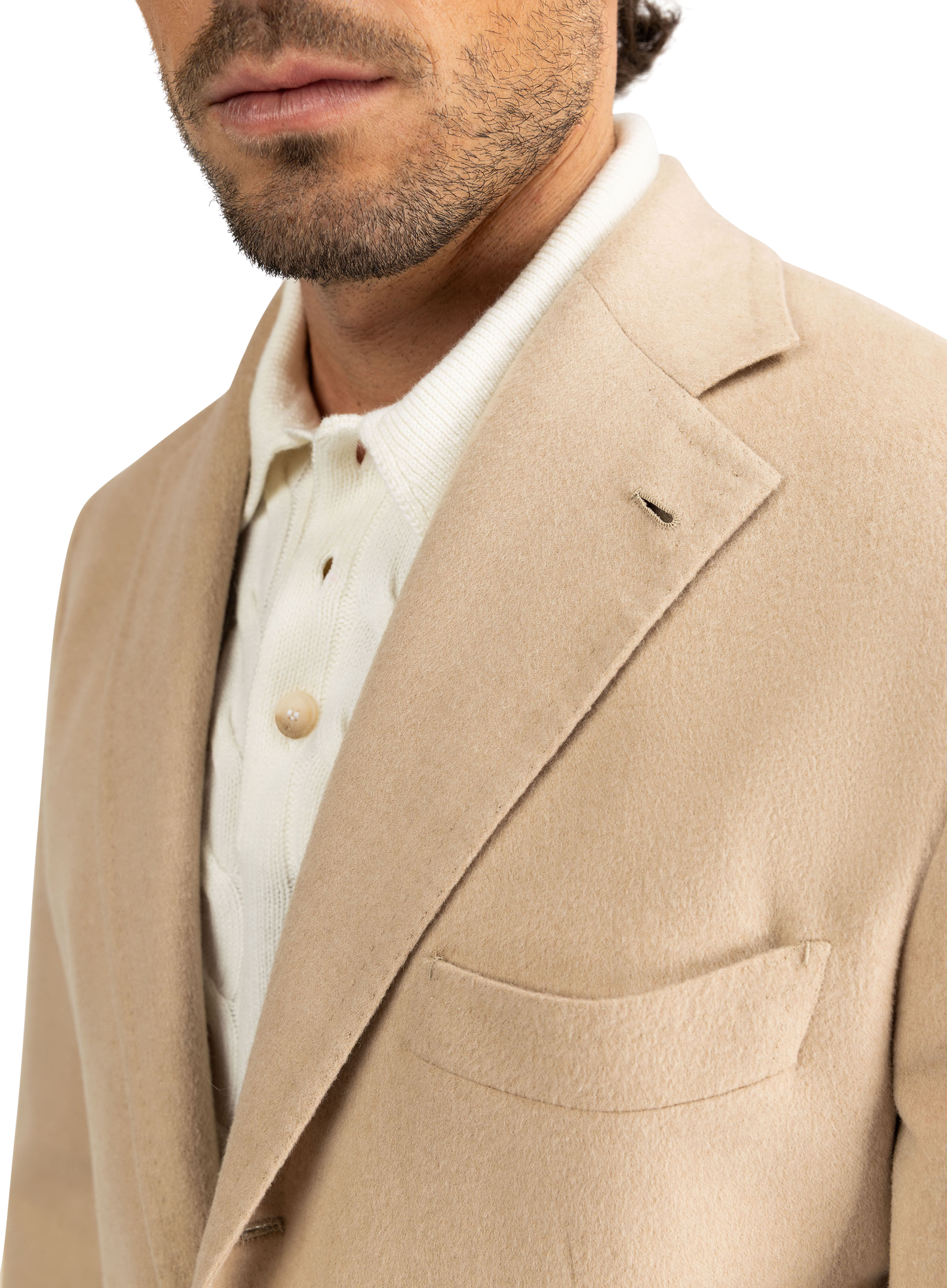 Jasje van kameelhaar | FULL_WIDTH | Beige