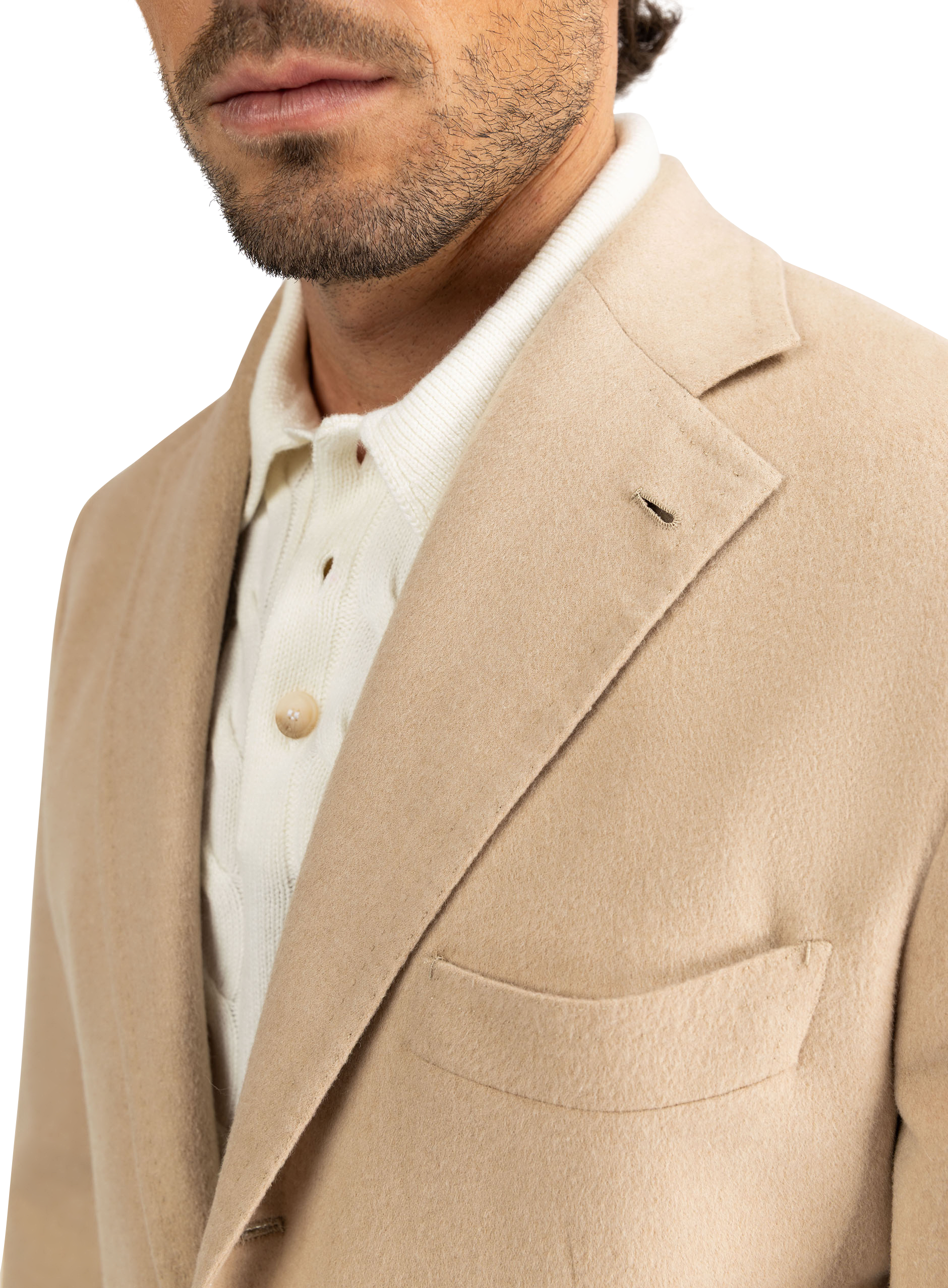 Jasje van kameelhaar | FULL_WIDTH | Beige