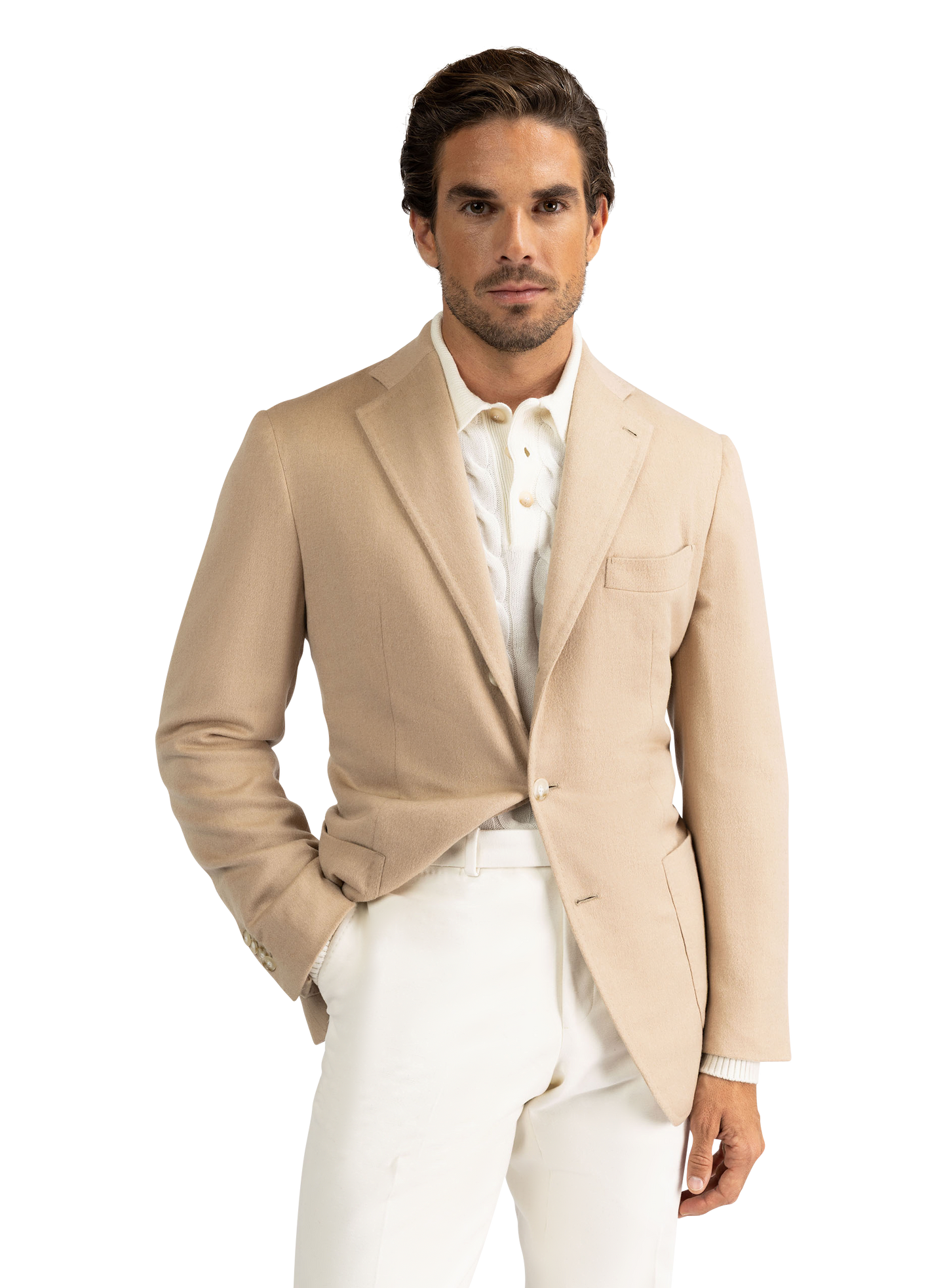 Jasje van kameelhaar | Beige