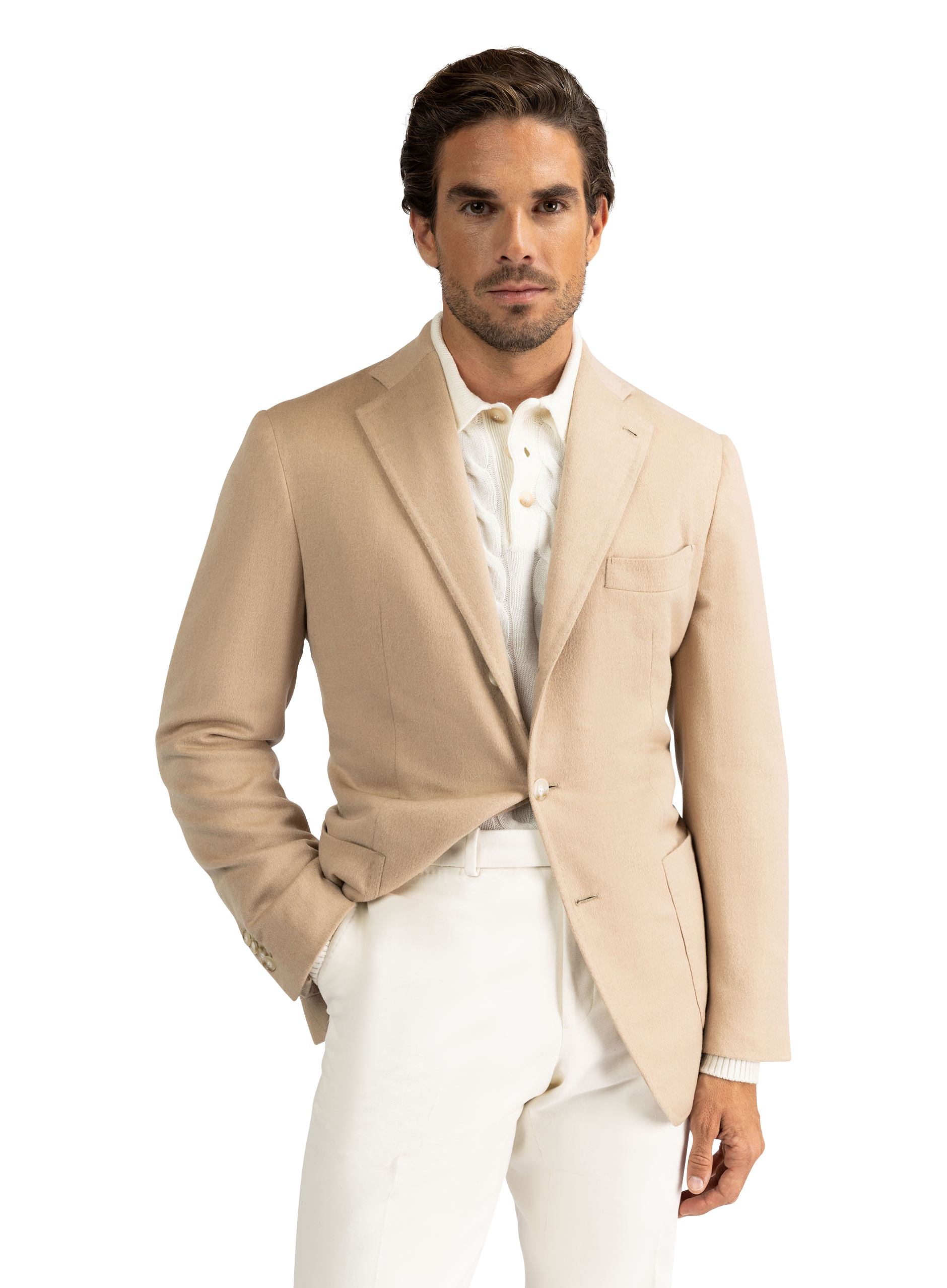 Jasje van kameelhaar | Beige
