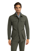 Tech field jacket | MODEL | FULL_WIDTH | Groen