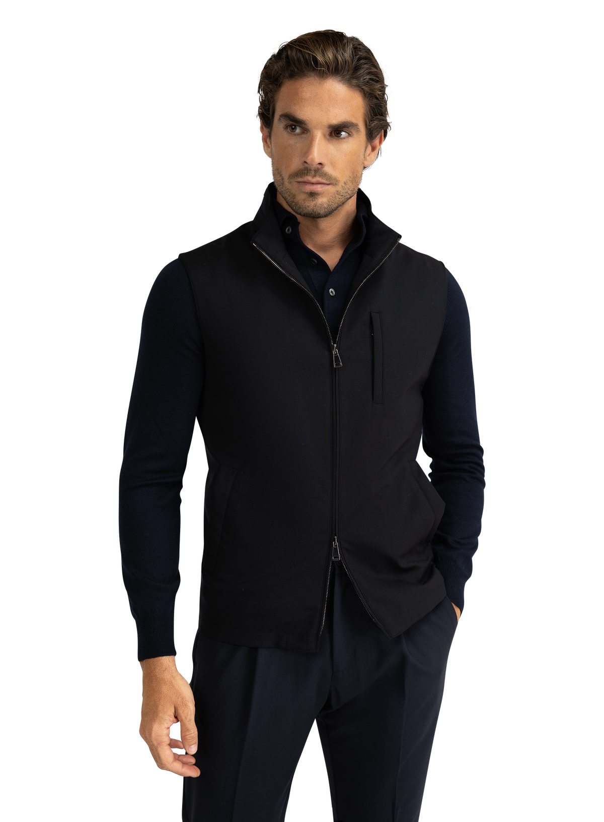 Waterafstotende Bodywarmer | MODEL | BLUE NAVY