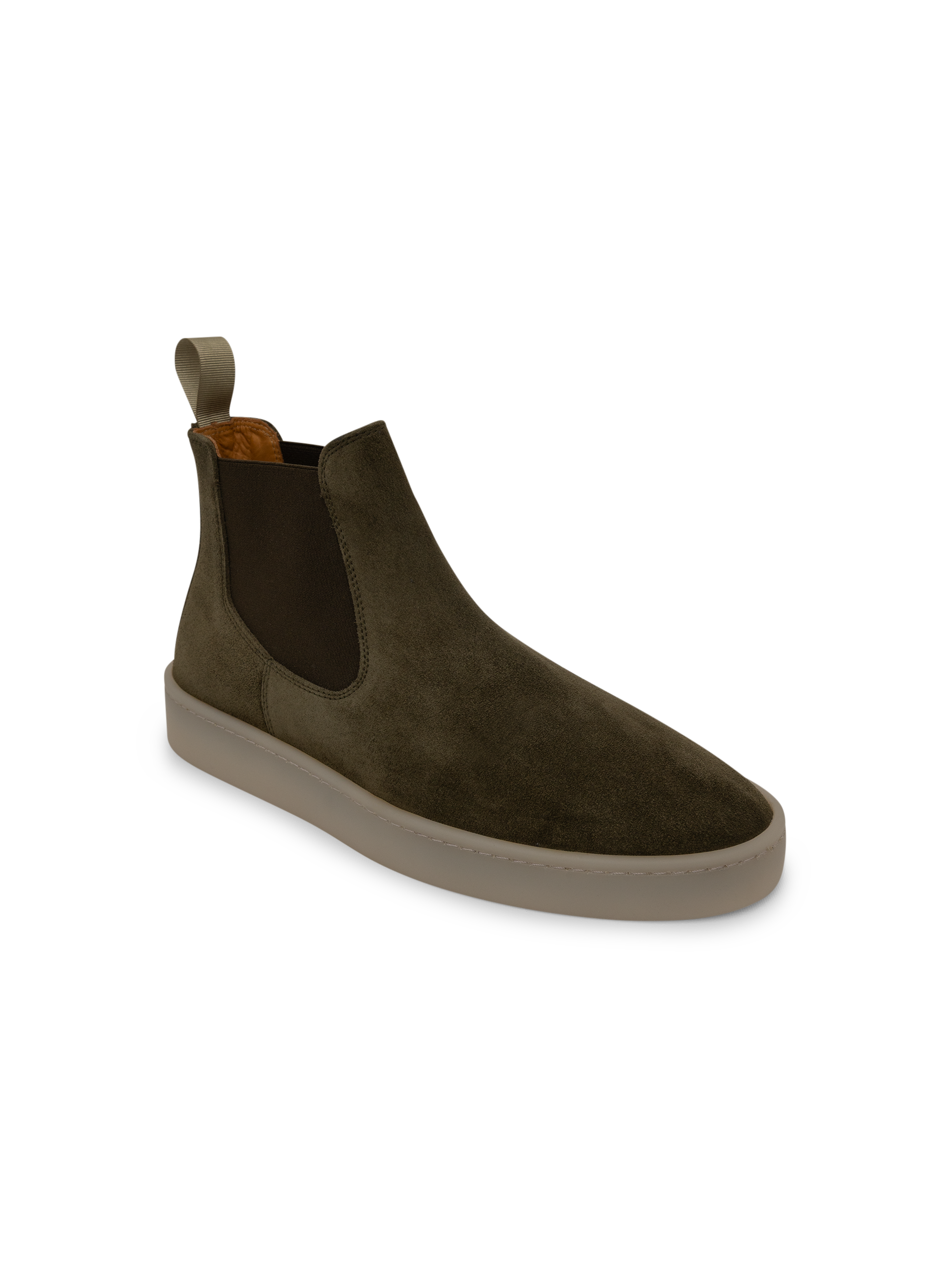 Urban chelsea boots van suède | Groen