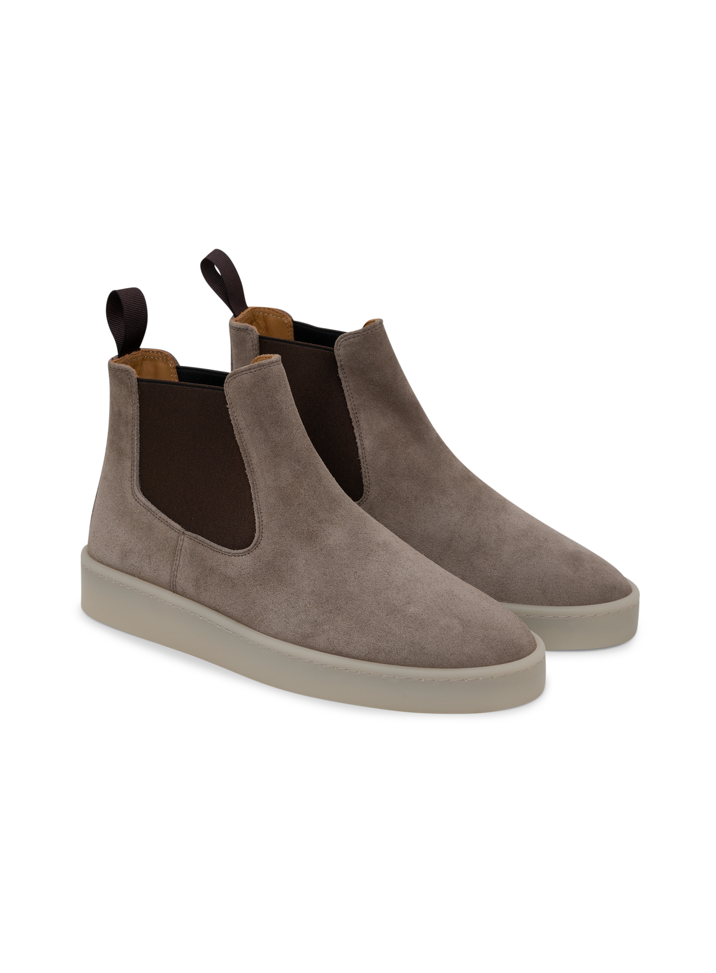 Urban chelsea boots van suède | TAUPE