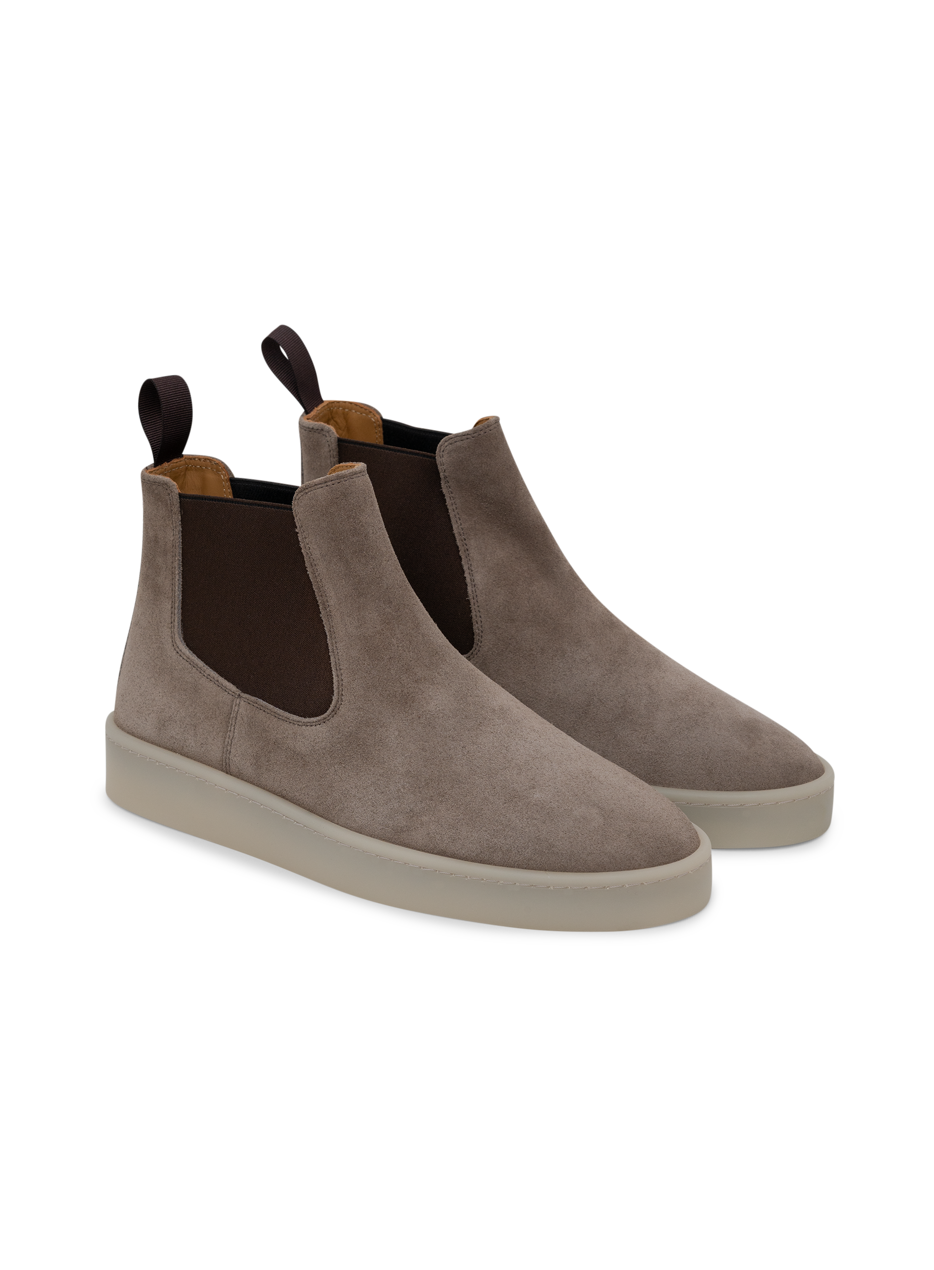 Urban chelsea boots van suède | TAUPE
