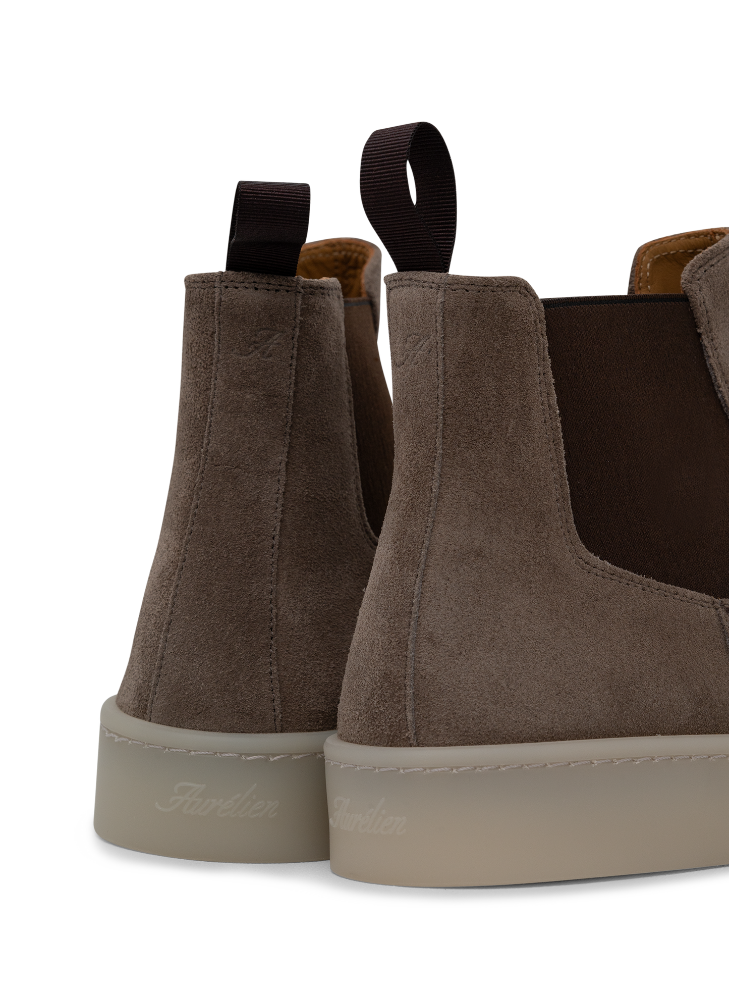 Urban chelsea boots van suède | TAUPE