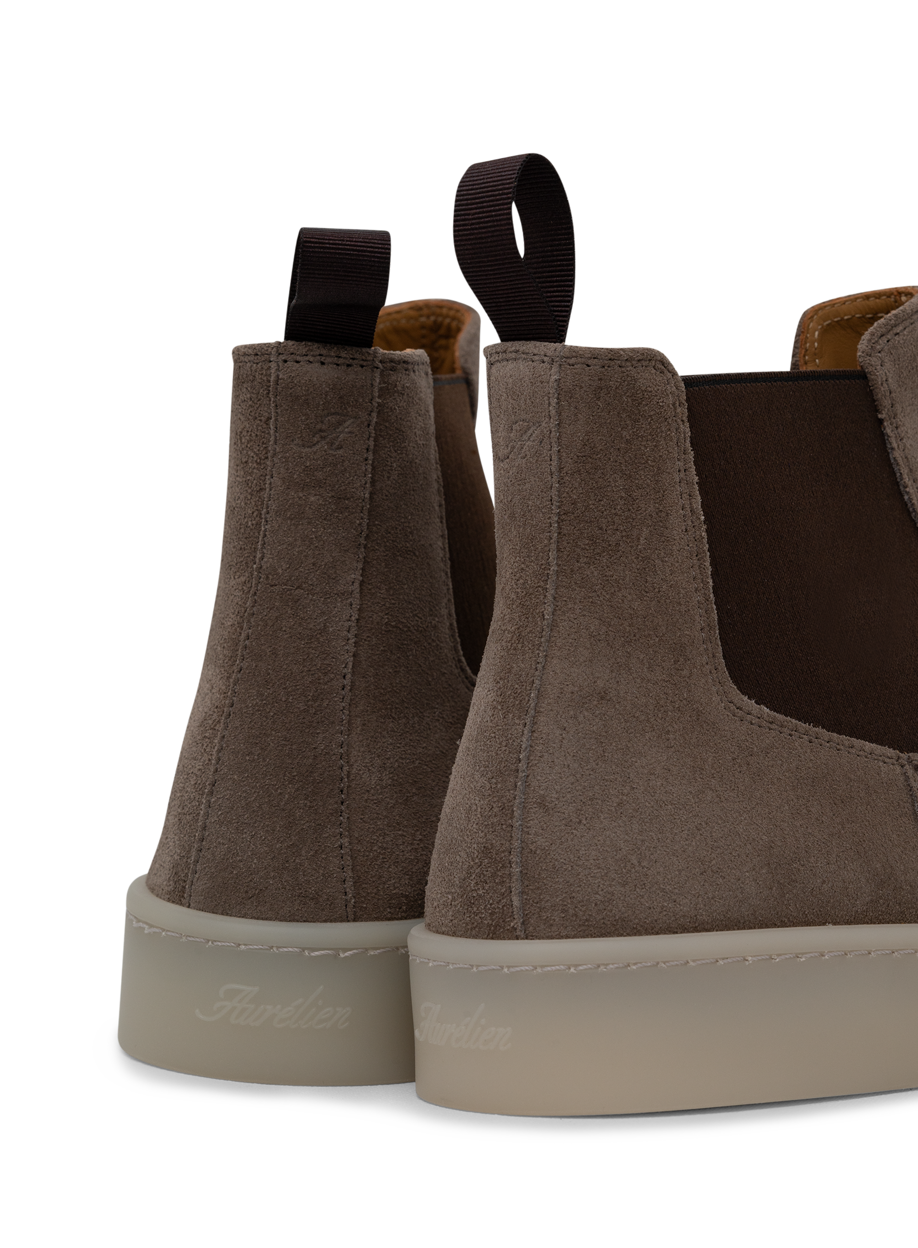 Urban chelsea boots van suède | TAUPE