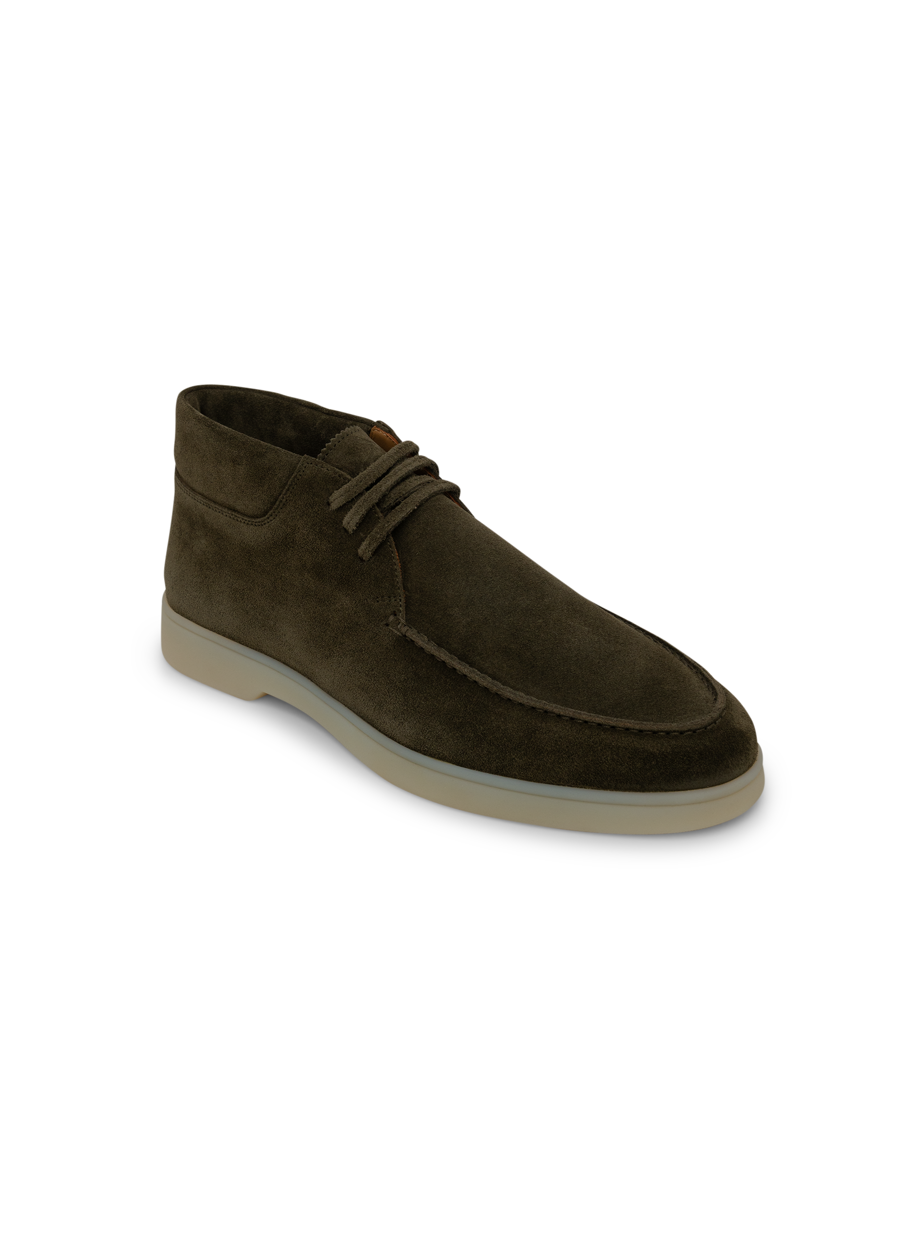 Dessert boots van suède | Groen