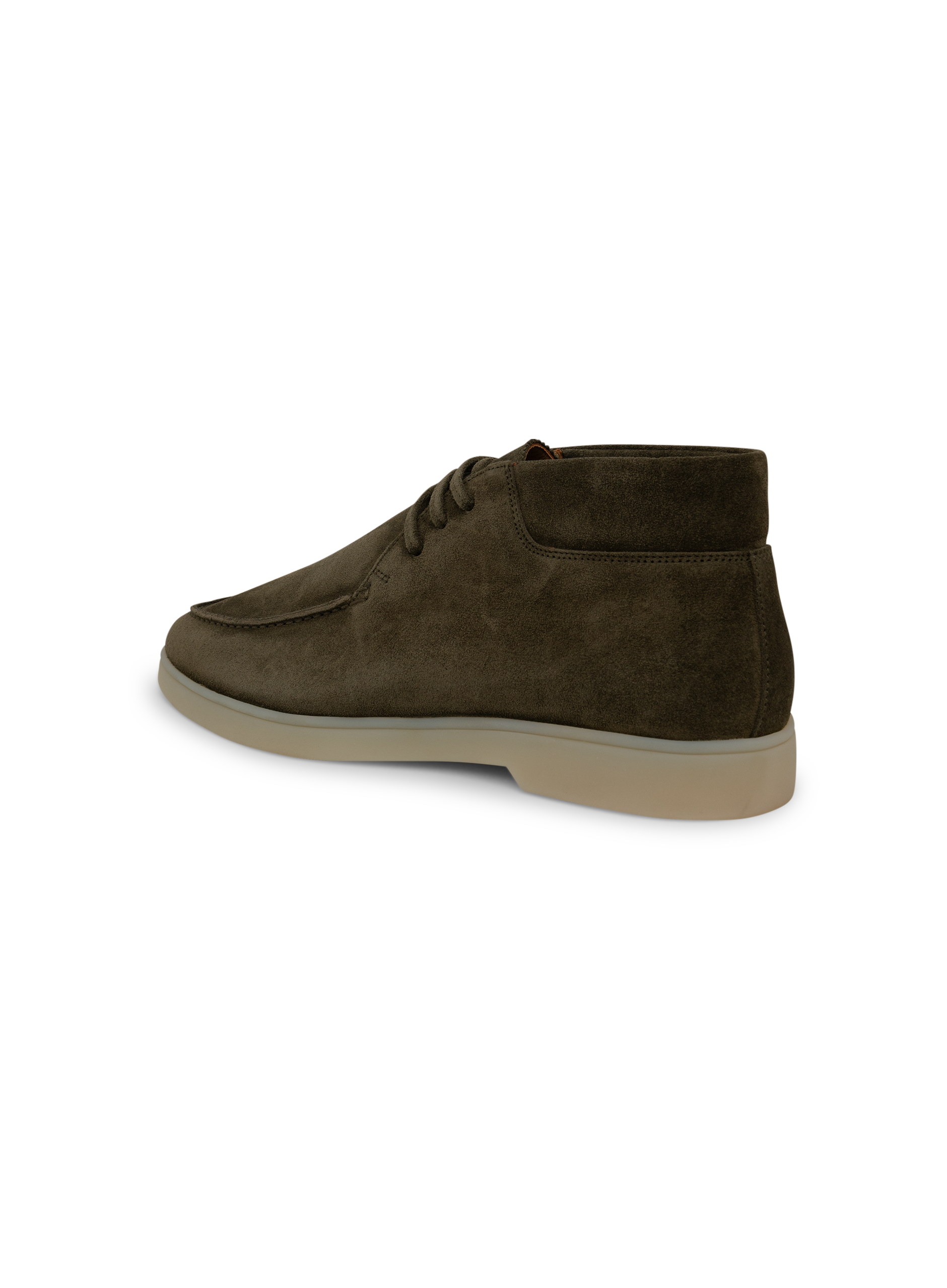 Dessert boots van suède | Groen