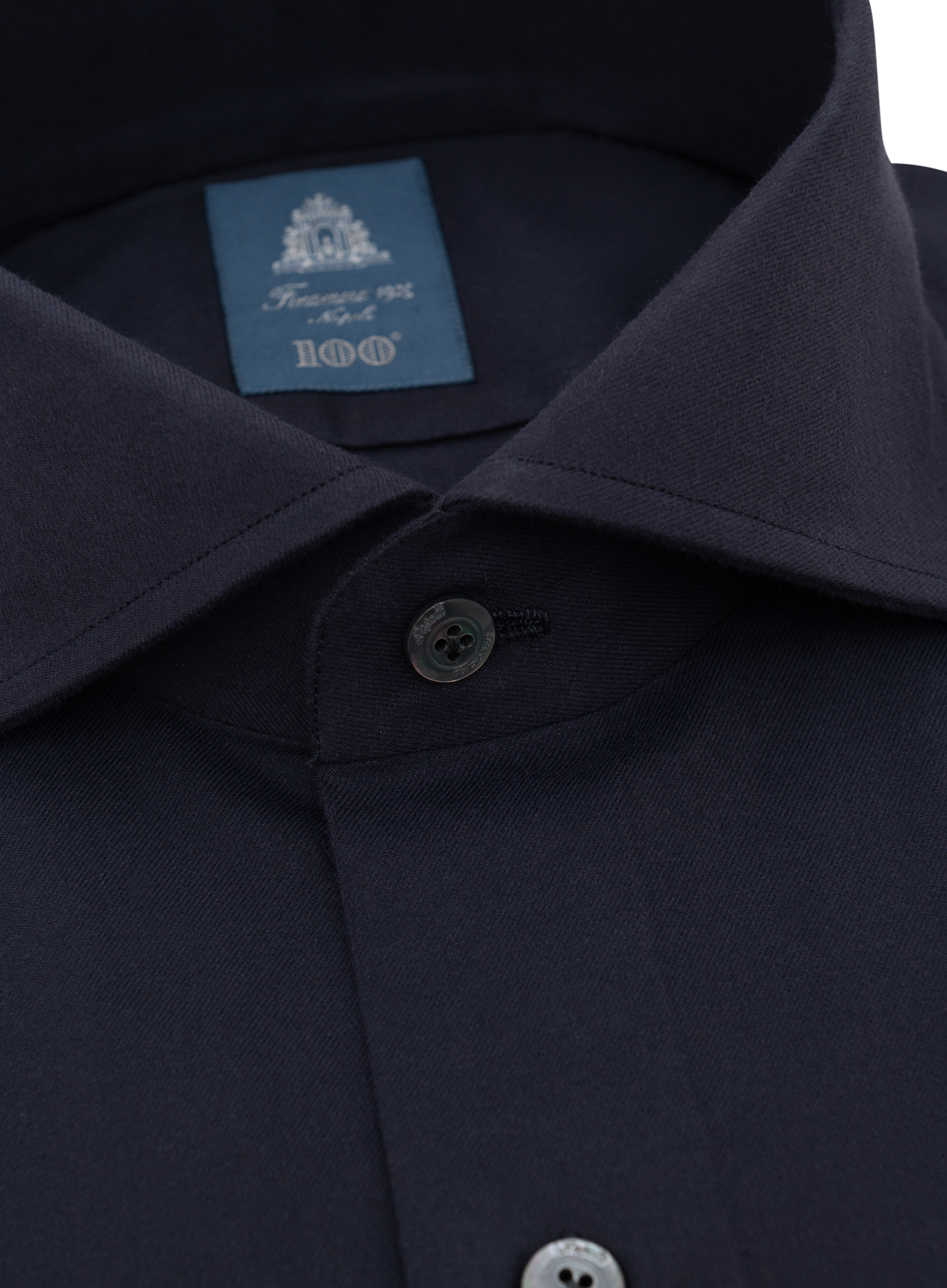 Napoli shirt van katoen | FULL_WIDTH | BLUE NAVY