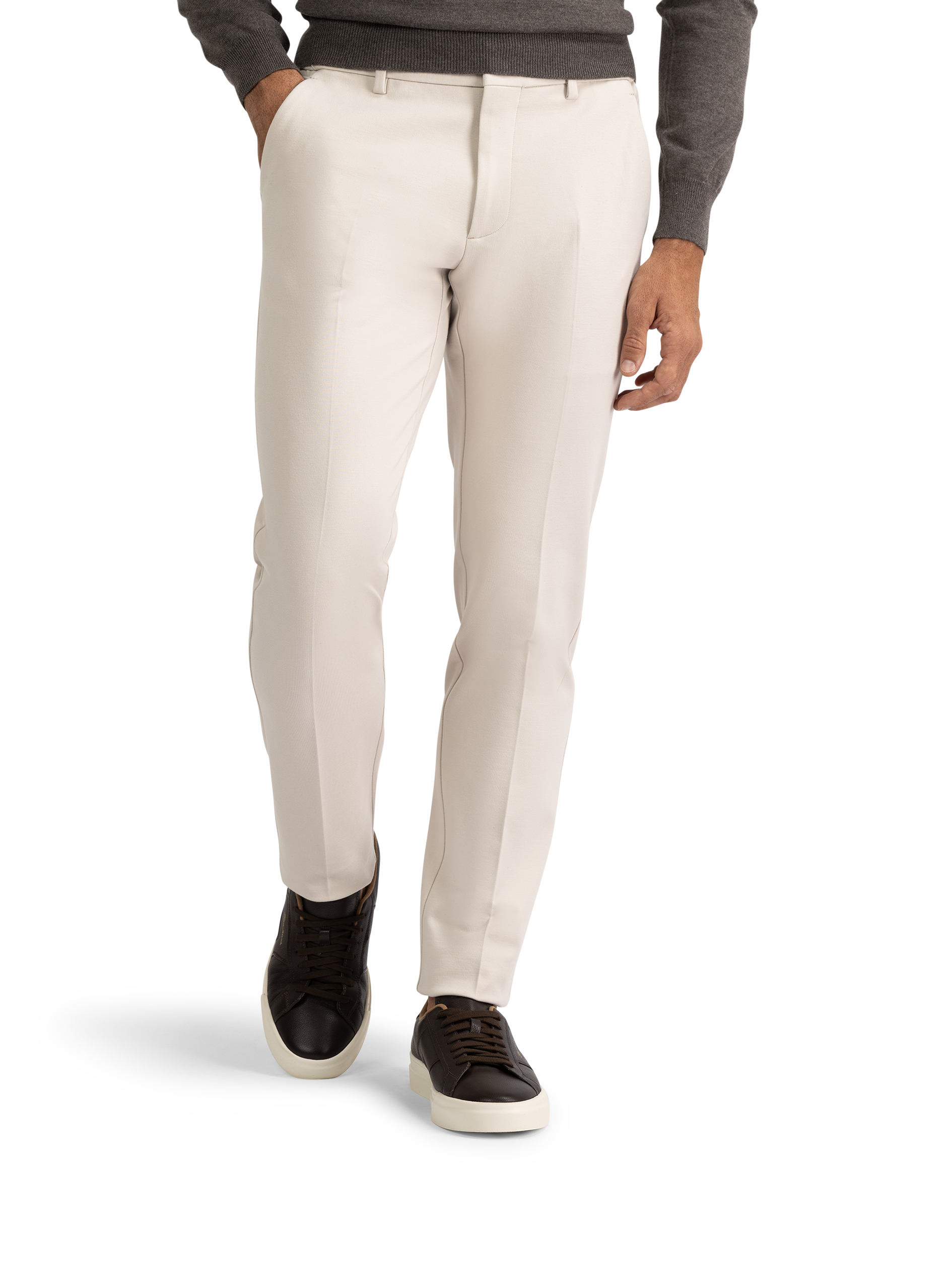 Morello chino | MODEL | L.BEIGE