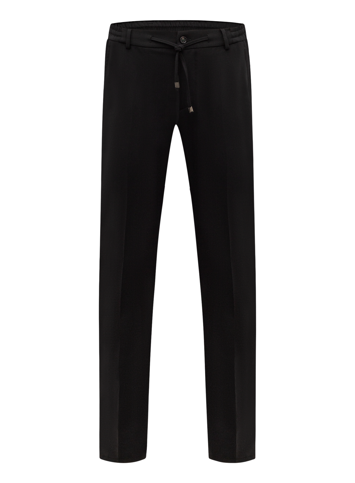 Spiaggia jog pantalon van wol | Zwart