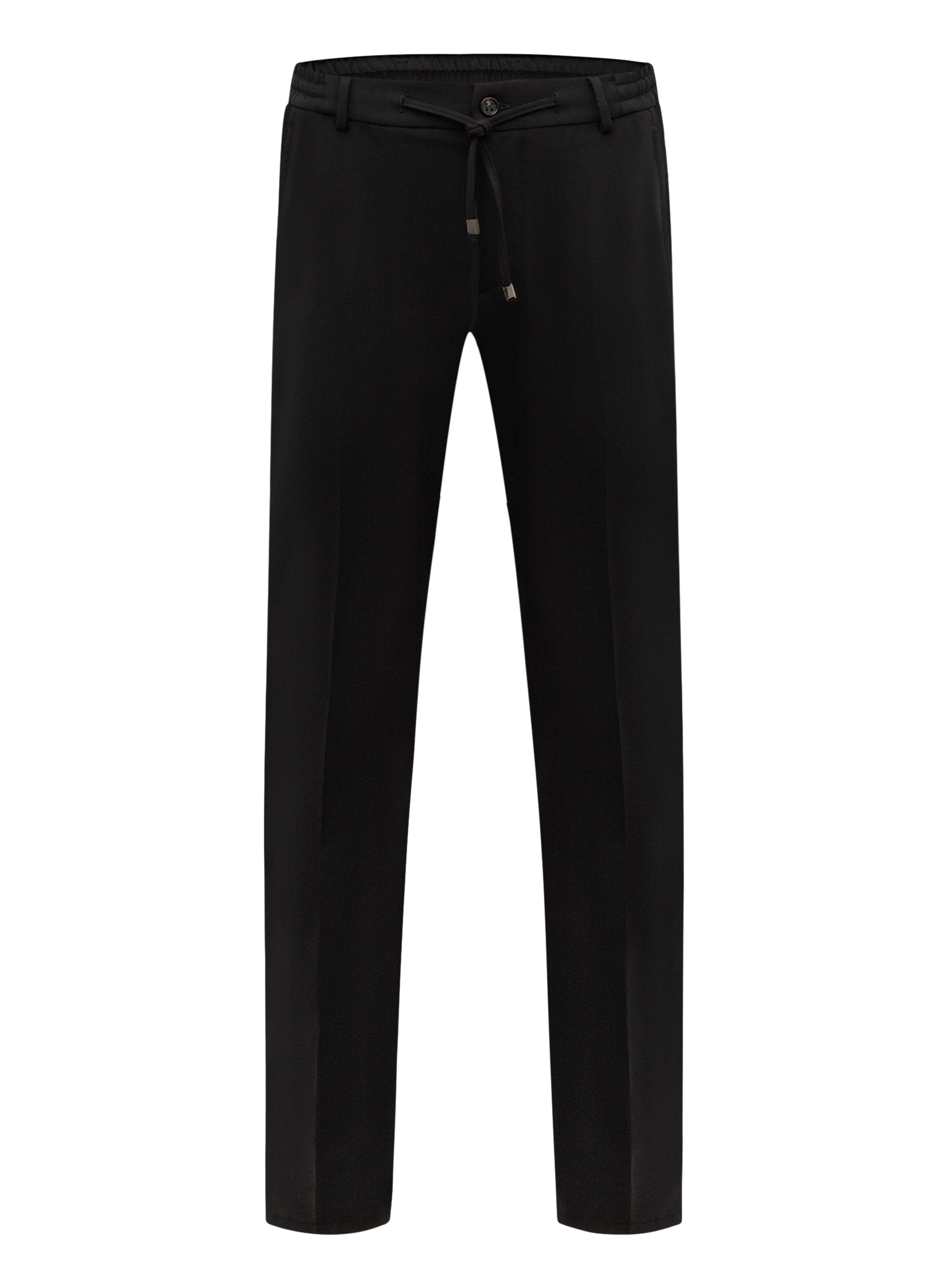 Spiaggia jog pantalon van wol | Zwart