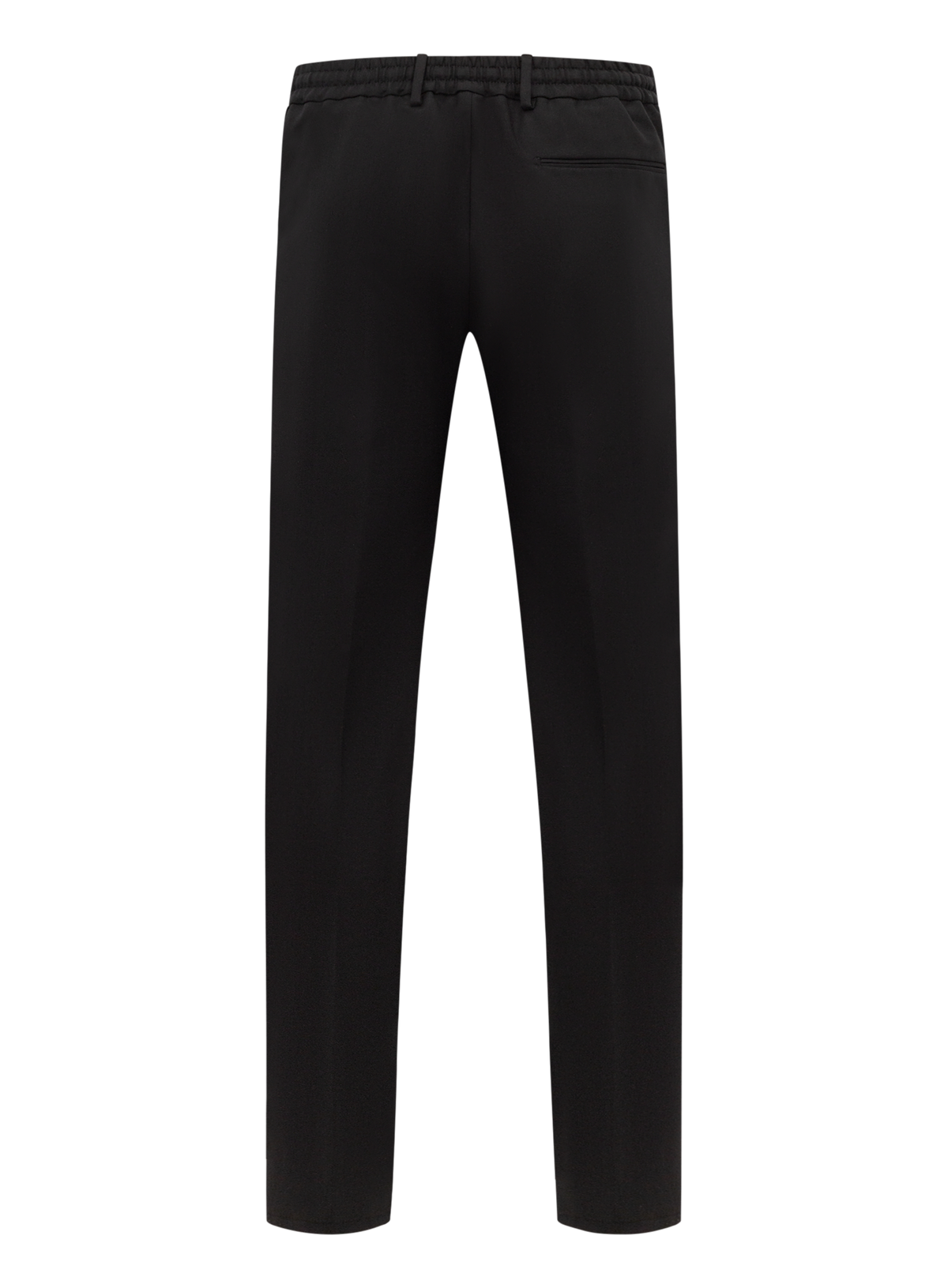 Spiaggia jog pantalon van wol | Zwart