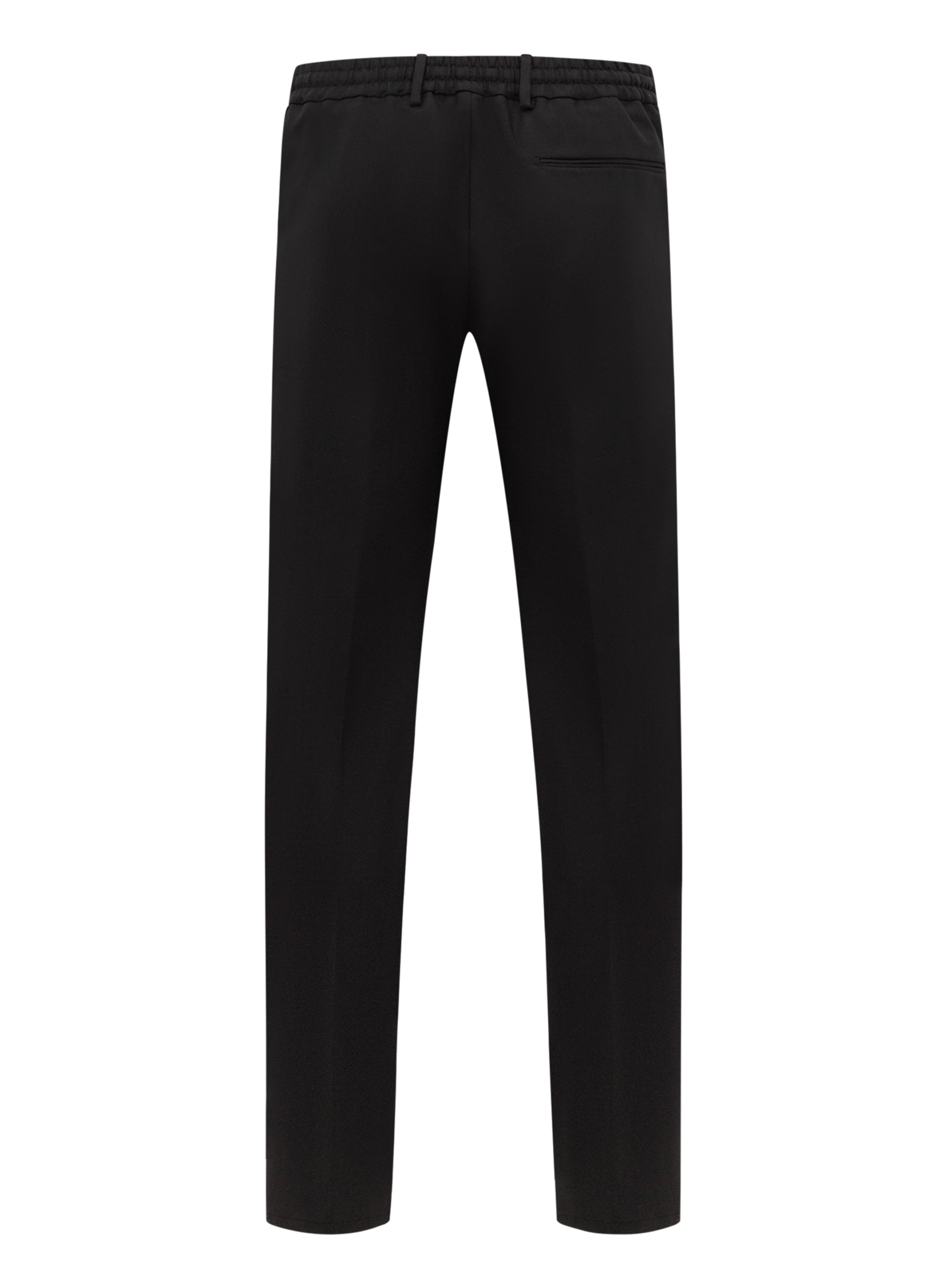 Spiaggia jog pantalon van wol | Zwart
