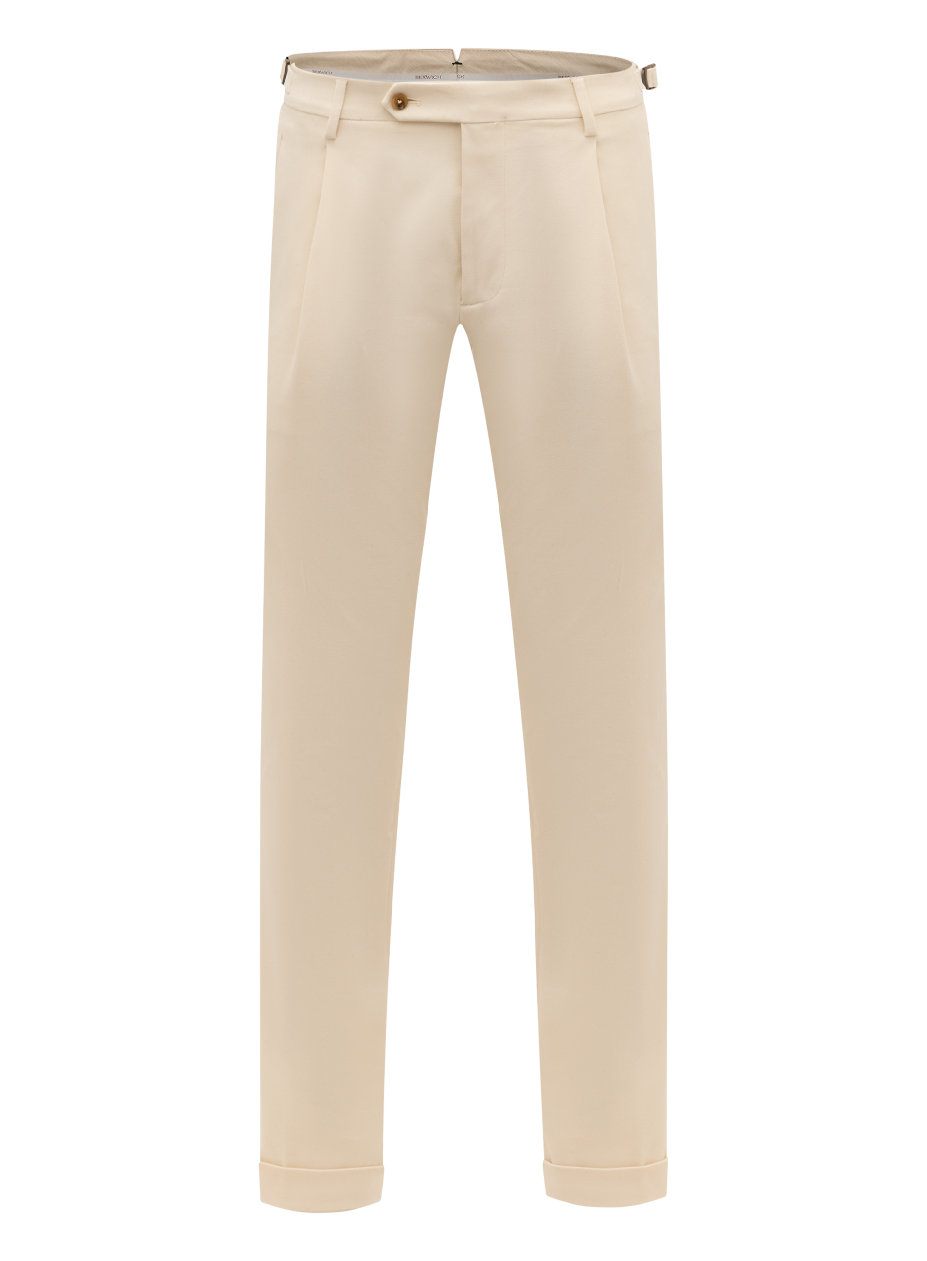 Katoenen chino | Wit