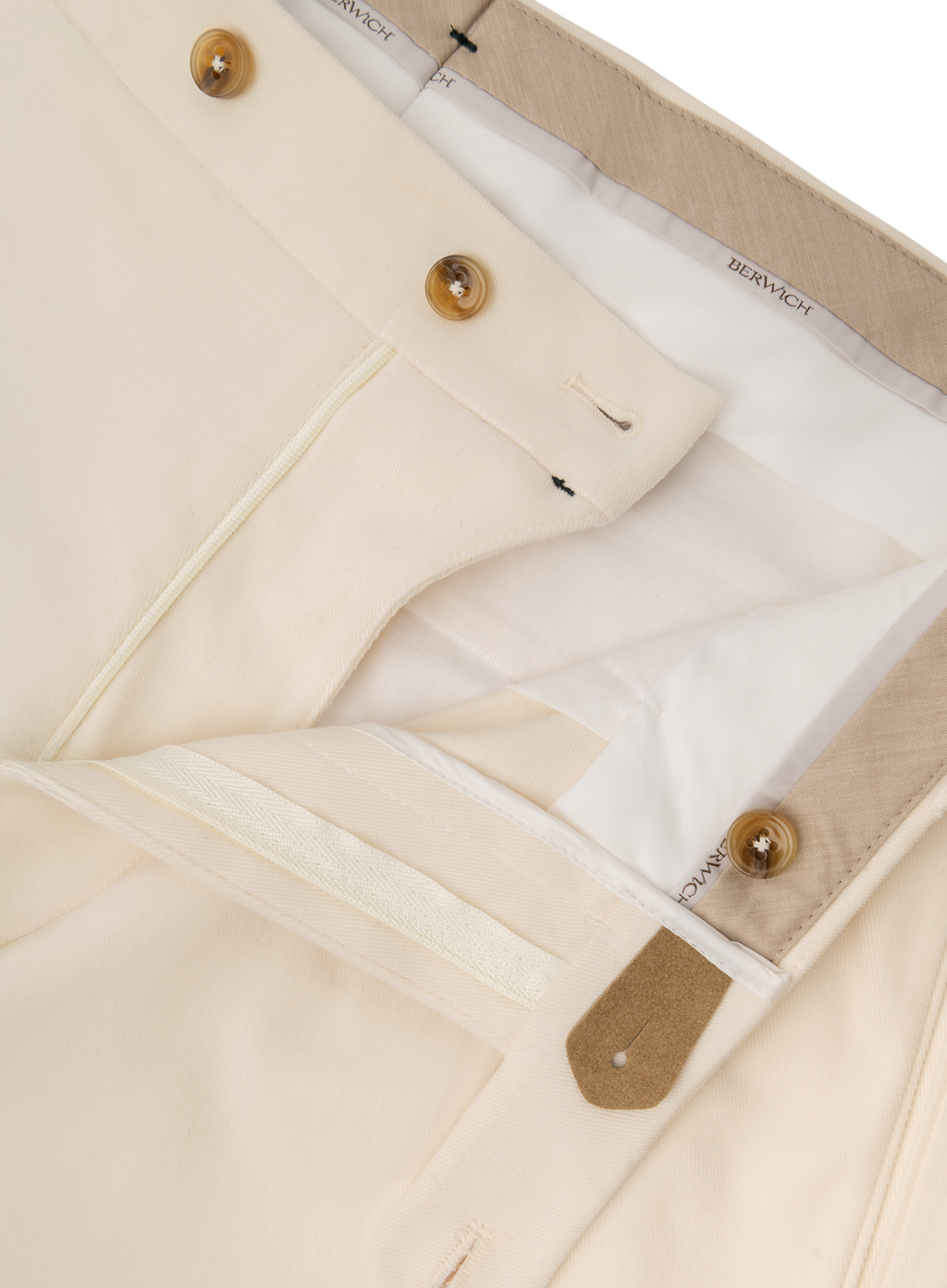 Katoenen chino | FULL_WIDTH | Wit