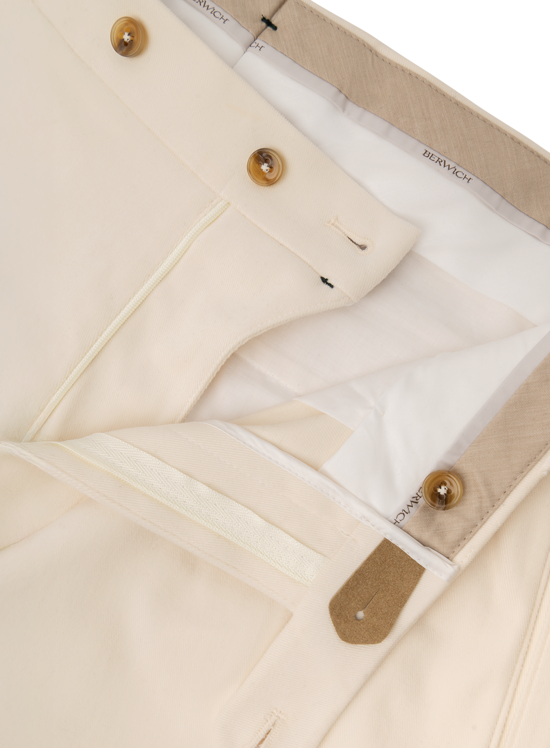 Katoenen chino | FULL_WIDTH | Wit