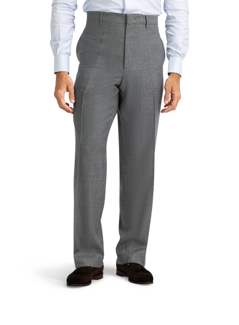 Regular-fit pantalon van wol