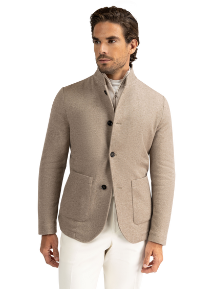Jas van cashmere | Beige